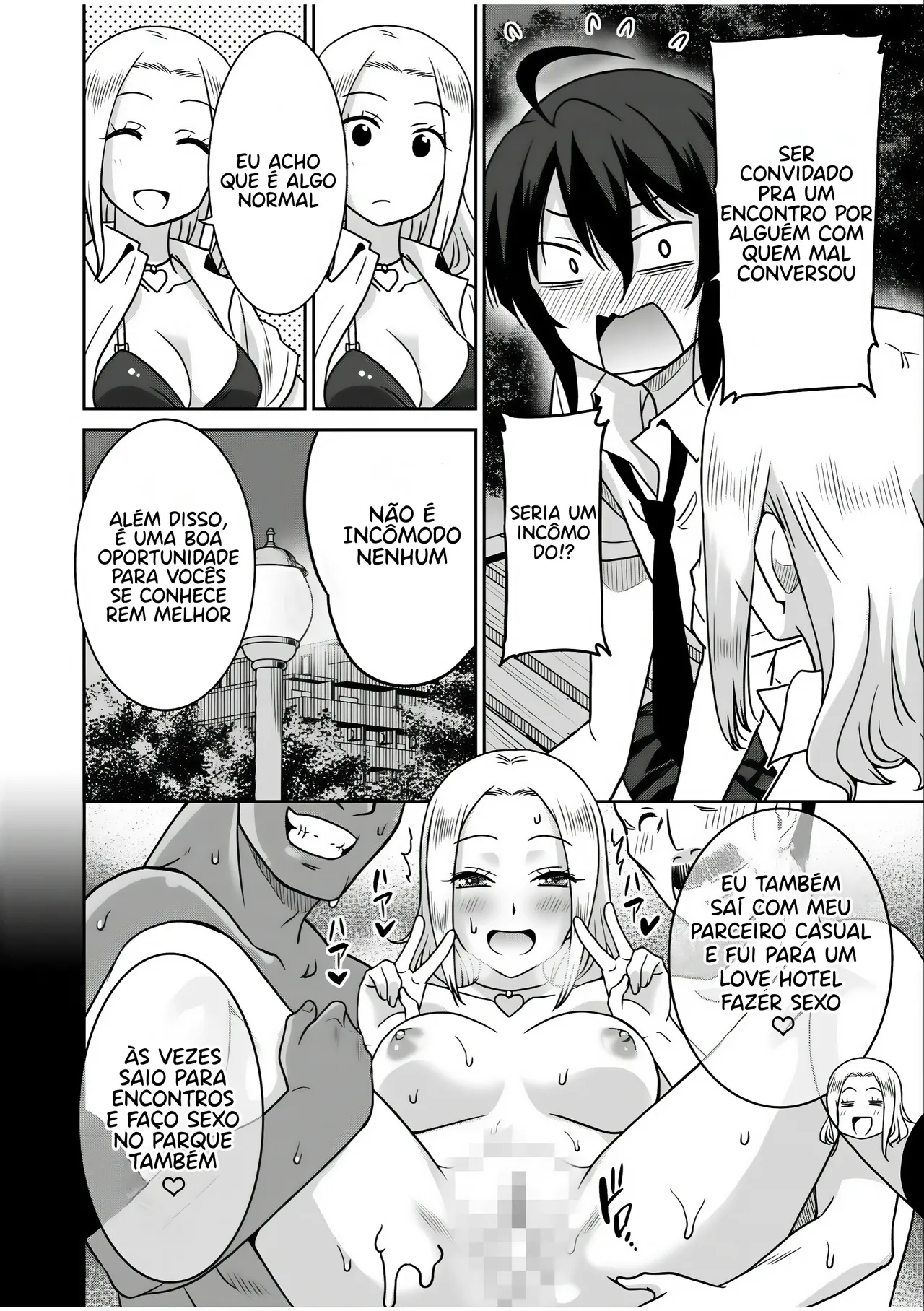 [Otono Natsu] "Kocchi wa Nankai mo Itten da yo!" ~ Tasuketa Orei ni Gatsugatsu Yankee SEX ~ | "Eu já gozei várias vezes!" ~Sexo intenso com uma delinquente como agradecimento por tê-la salvado~ capítulo 2 [Portuguese-BR] numero di immagine  2