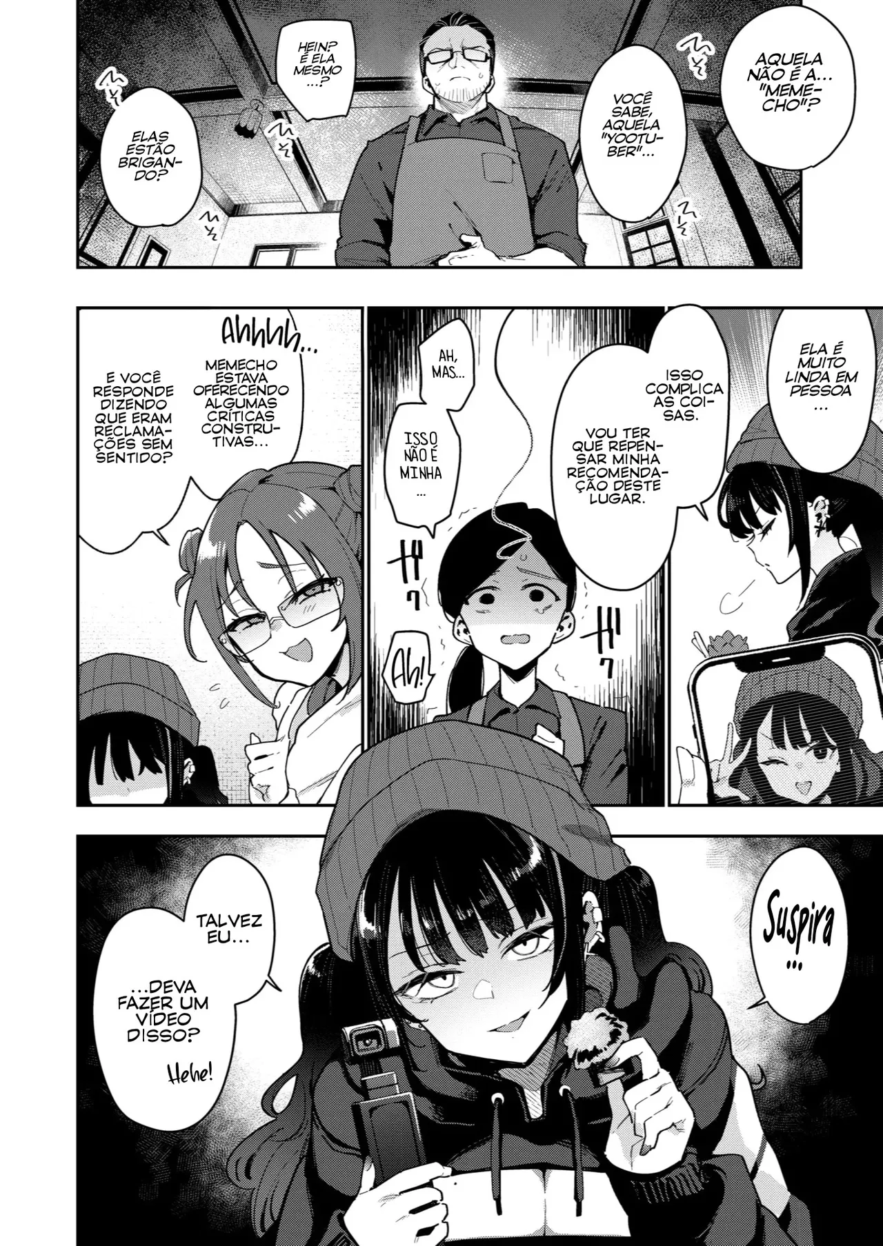 [Indo Curry] Oshioki Man Boo Influencer (COMIC Shitsurakuten 2025-05) [宇宙田协] [Digital] [Portuguese-BR] numero di immagine  2