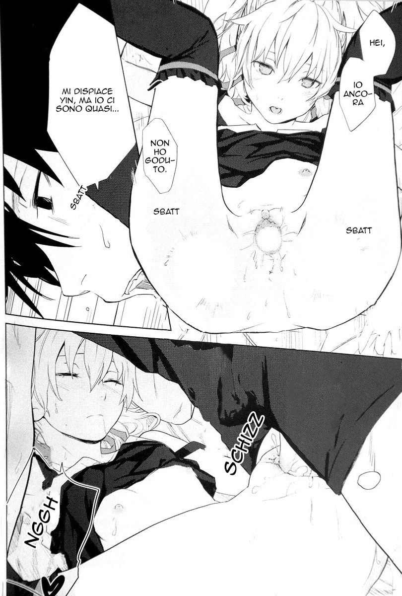 (C78) [Ajisaidenden (Kawakami Rokkaku, Takanashi Rei)] CADENZA -STILL IN THE NIGHT- (Darker than Black: The Black Contractor) [Italian] [Decensored] 16eme image