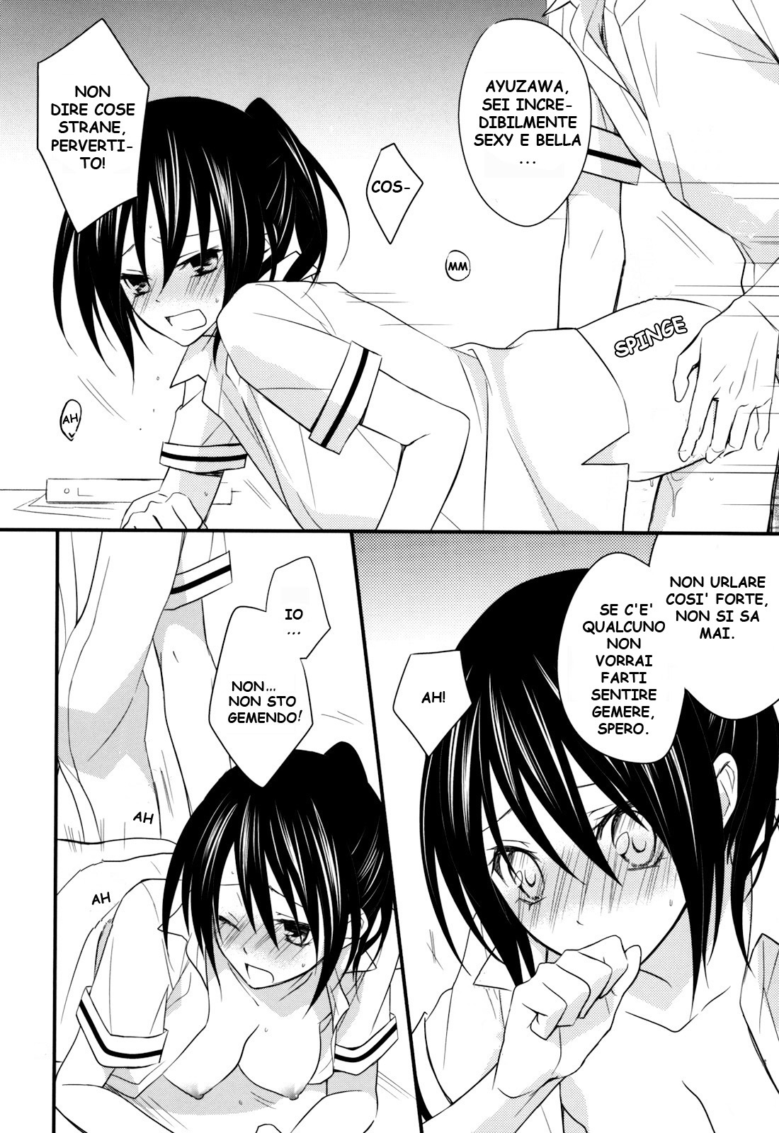 (C78) [m.s.t. (Nanami Yasuna)] elle*2 (Kaichou wa Maid-sama!) [Italian] numero di immagine  12