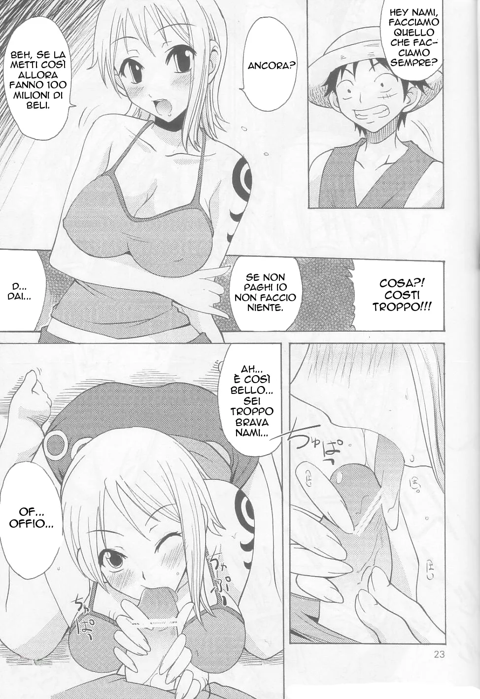 (C67) [Majimeya (isao)] Wheat No. 1 (One Piece) [Italian] numero di immagine  20