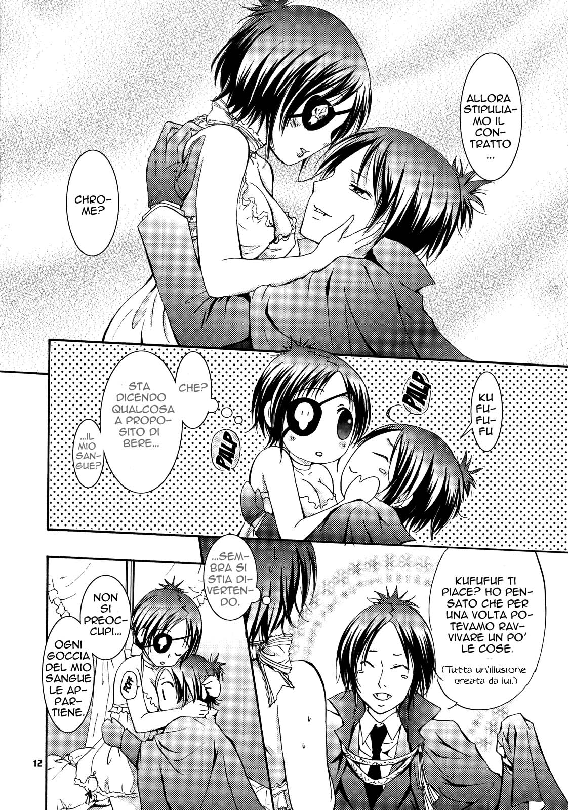 [Kotonoya (Kirihara Futaha)] OVER NIGHT (Katekyo Hitman REBORN!) [Italian] 图片编号 12