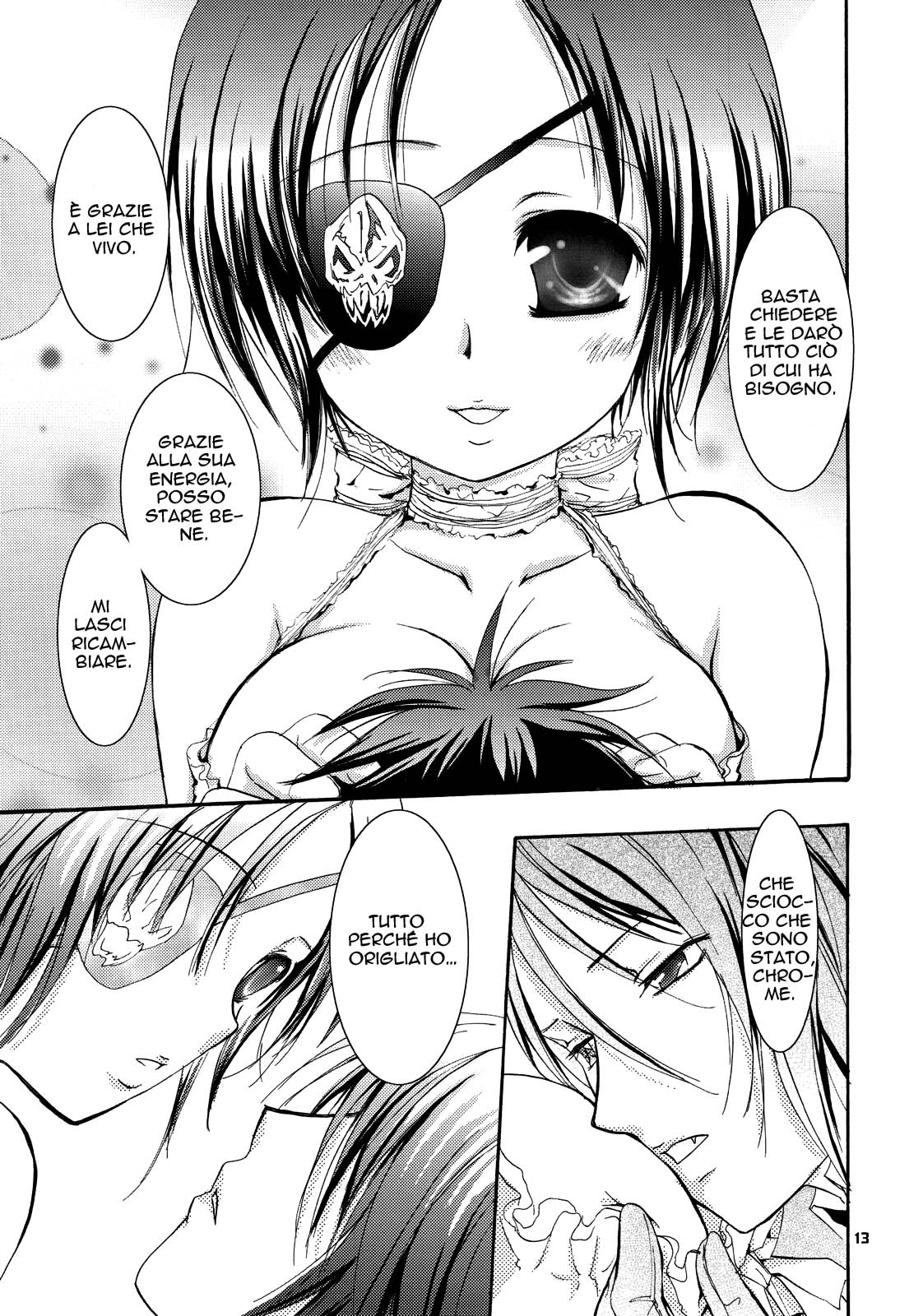 [Kotonoya (Kirihara Futaha)] OVER NIGHT (Katekyo Hitman REBORN!) [Italian] 图片编号 13