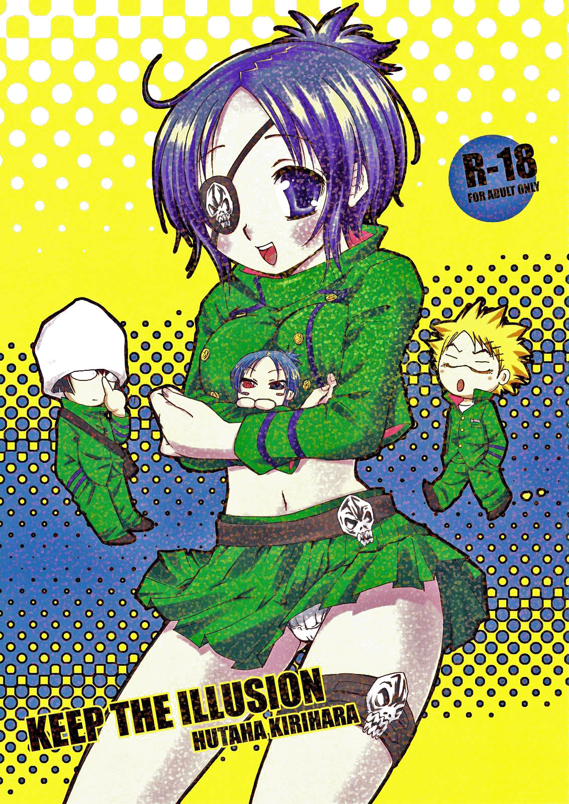 (C72) [Kotonoya (Kirihara Futaha)] KEEP THE ILLUSION (Katekyo Hitman REBORN!) [Italian] image number 1