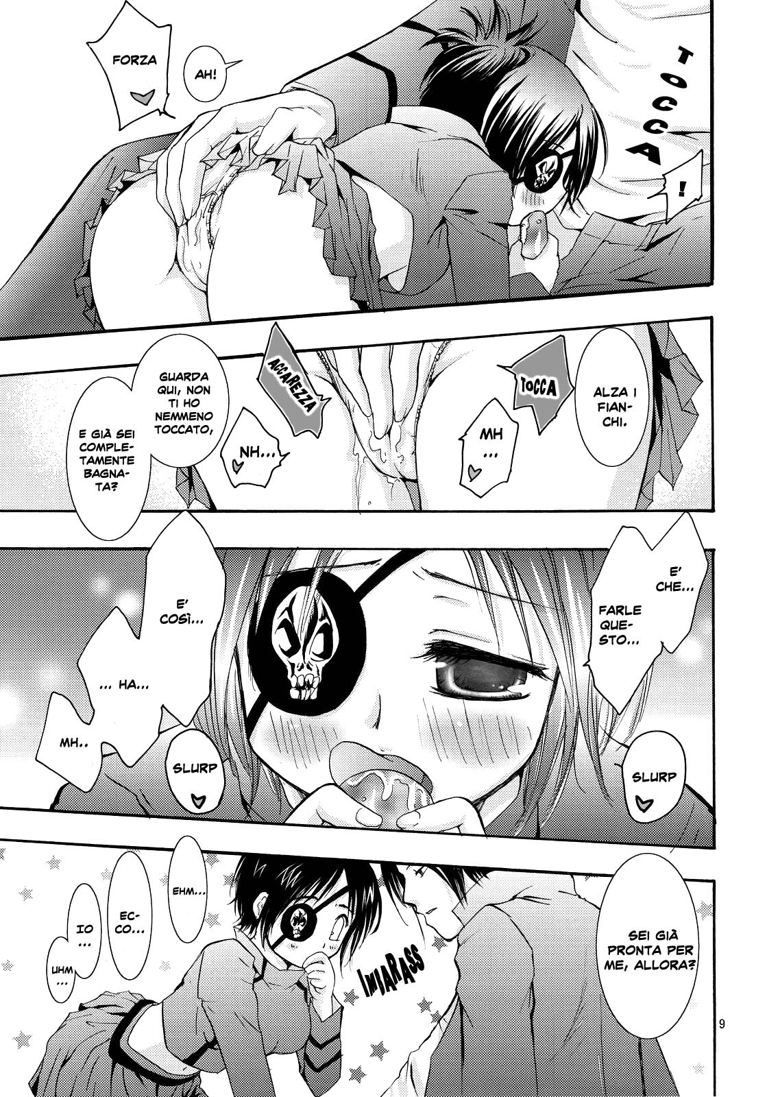 (C72) [Kotonoya (Kirihara Futaha)] KEEP THE ILLUSION (Katekyo Hitman REBORN!) [Italian] image number 9