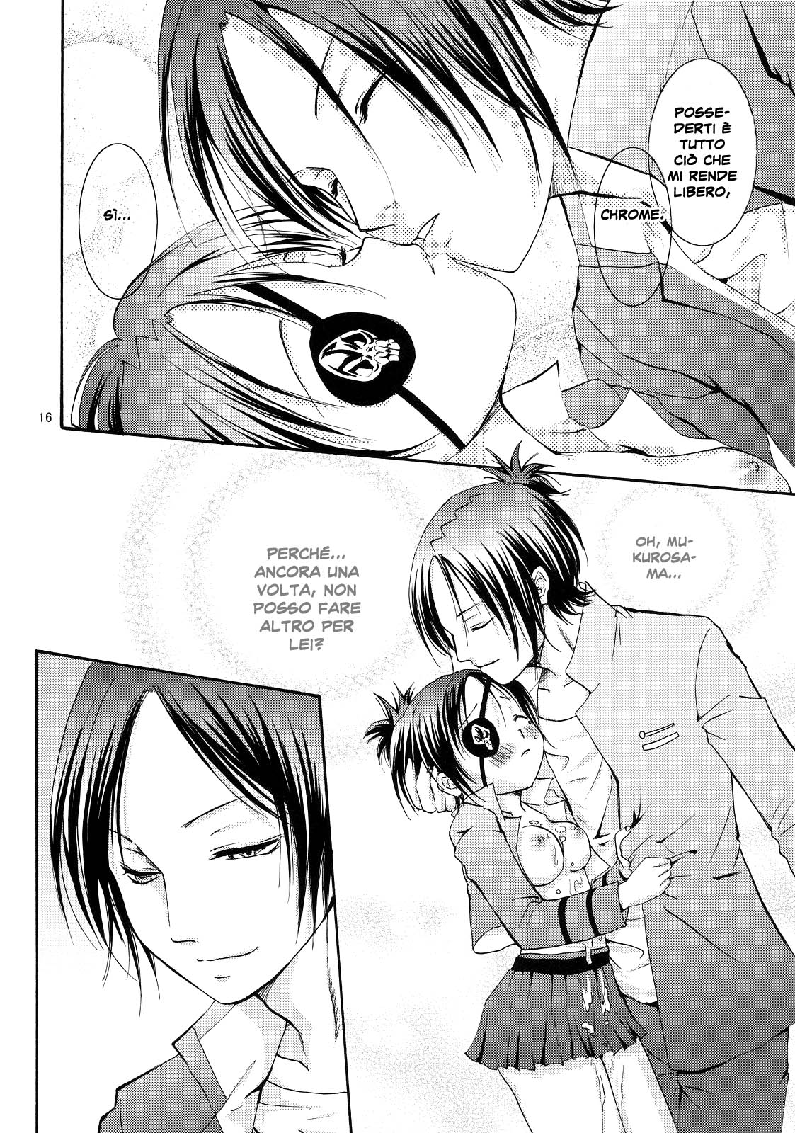 (C72) [Kotonoya (Kirihara Futaha)] KEEP THE ILLUSION (Katekyo Hitman REBORN!) [Italian] image number 16