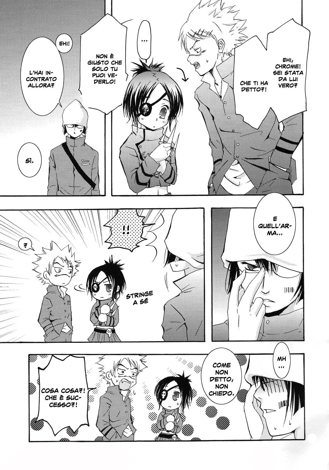 (C72) [Kotonoya (Kirihara Futaha)] KEEP THE ILLUSION (Katekyo Hitman REBORN!) [Italian] image number 19