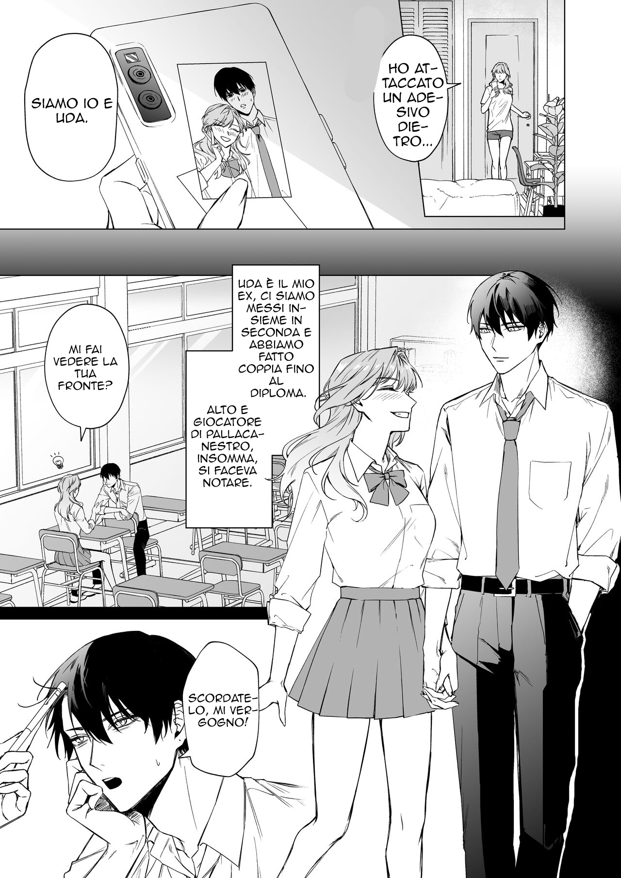 [THE Waidan (Susu)] Okute na Motokare Uda Masahiro ni Nande Watashi ga Semerareten no?? | Un Ex non si Dimentica Mai! Soprattutto Quando non è poi Tanto Ex! [Italian] 图片编号 5