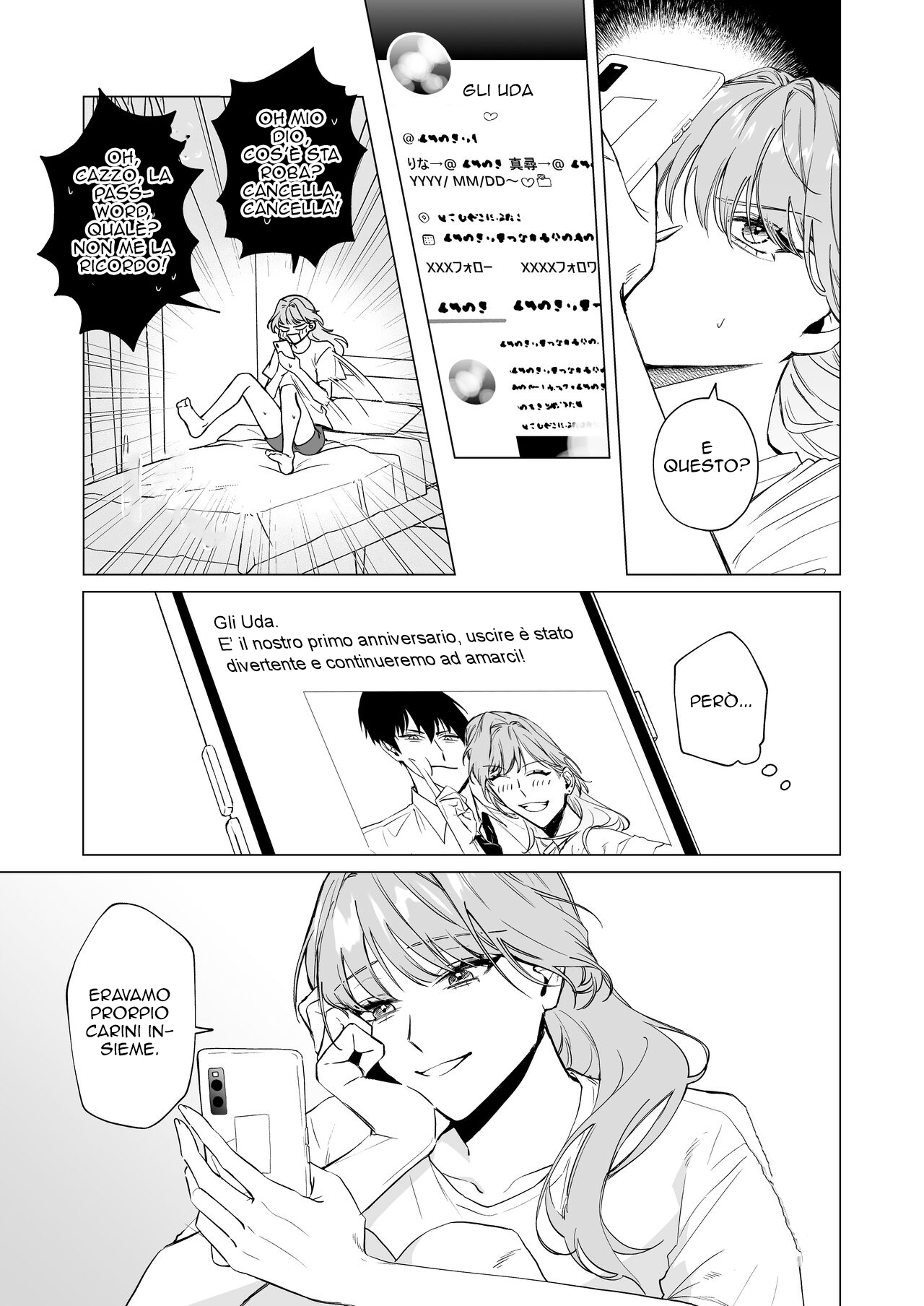 [THE Waidan (Susu)] Okute na Motokare Uda Masahiro ni Nande Watashi ga Semerareten no?? | Un Ex non si Dimentica Mai! Soprattutto Quando non è poi Tanto Ex! [Italian] 图片编号 7