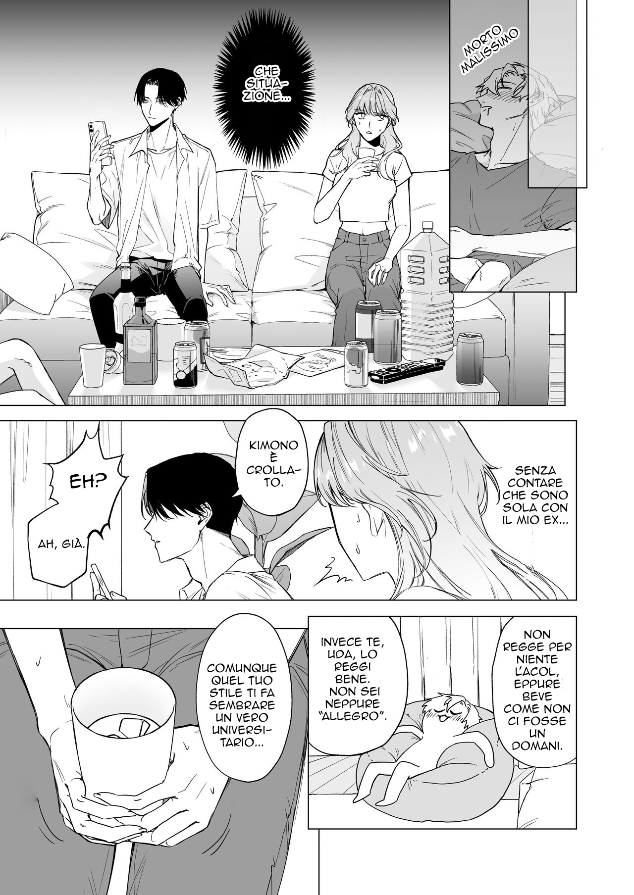 [THE Waidan (Susu)] Okute na Motokare Uda Masahiro ni Nande Watashi ga Semerareten no?? | Un Ex non si Dimentica Mai! Soprattutto Quando non è poi Tanto Ex! [Italian] 图片编号 13