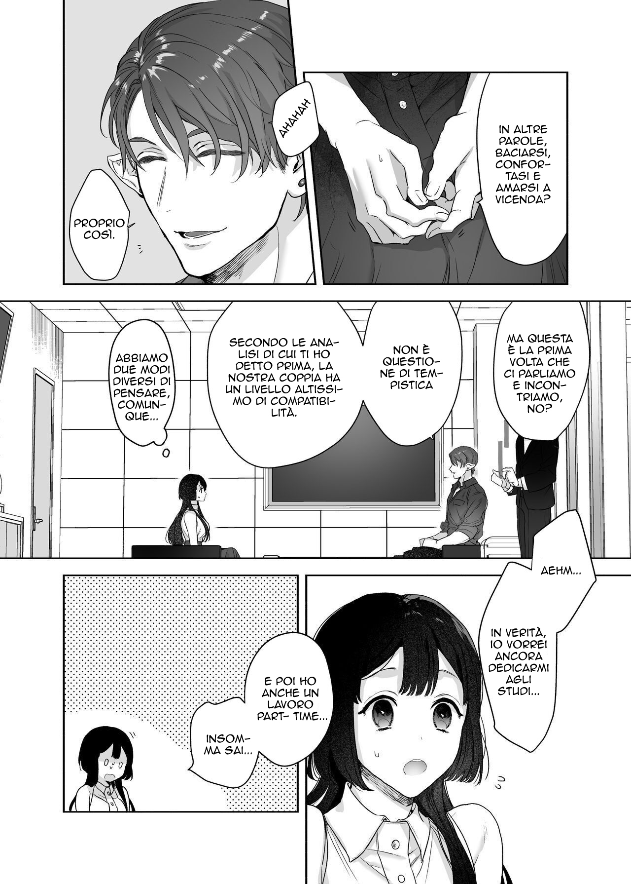 [Kimi ni Shuushin (Burger Sand Kimi)] Uchuu no Siso-sama no Tugai ni Naru shika Nai! | Il Polisposo [Italian] 图片编号 8