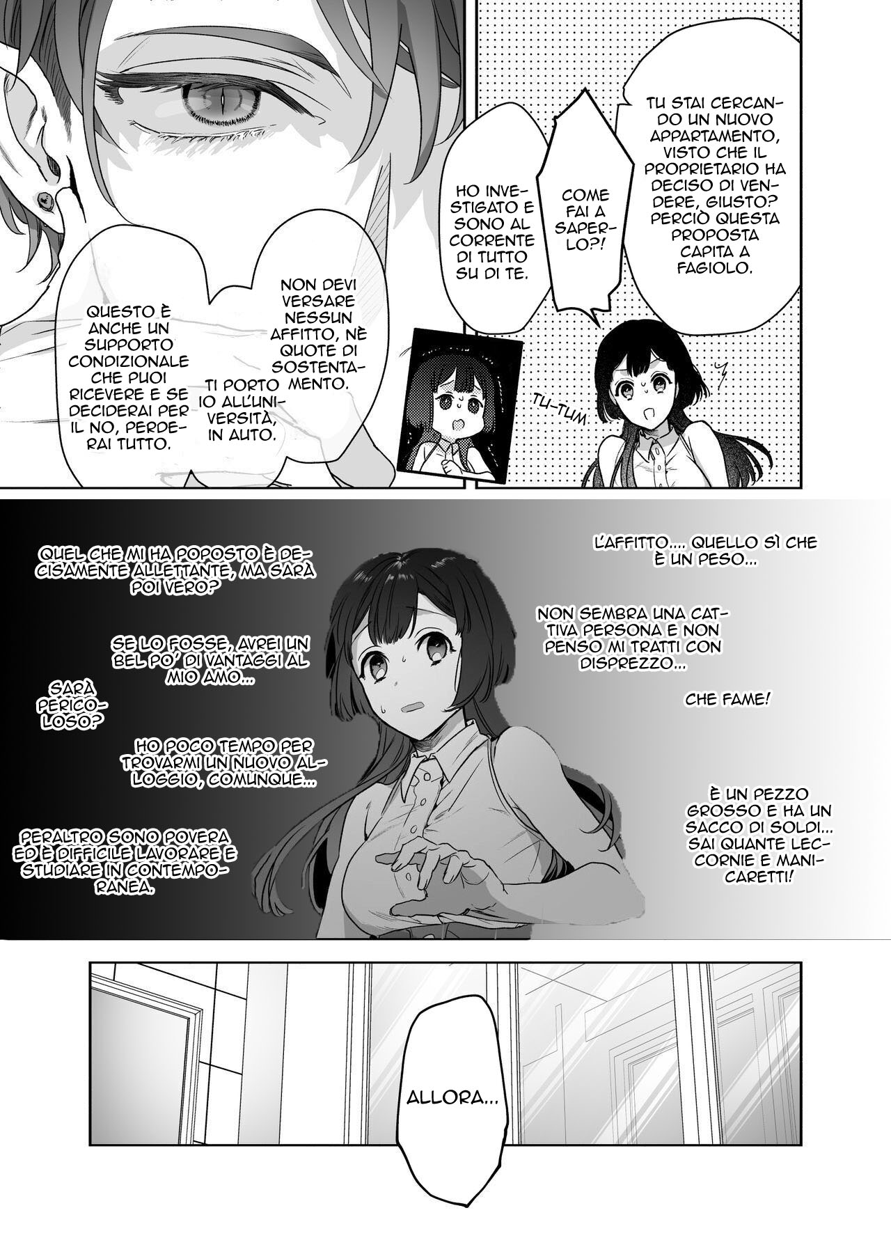 [Kimi ni Shuushin (Burger Sand Kimi)] Uchuu no Siso-sama no Tugai ni Naru shika Nai! | Il Polisposo [Italian] 图片编号 11