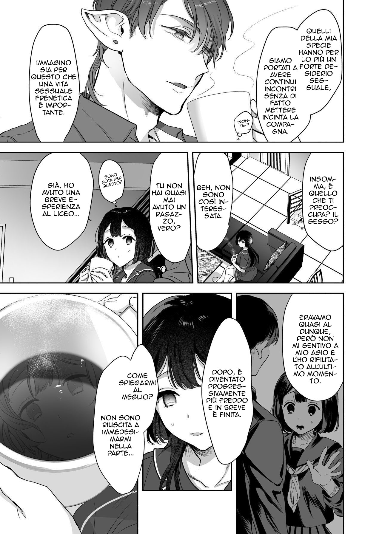 [Kimi ni Shuushin (Burger Sand Kimi)] Uchuu no Siso-sama no Tugai ni Naru shika Nai! | Il Polisposo [Italian] 图片编号 15