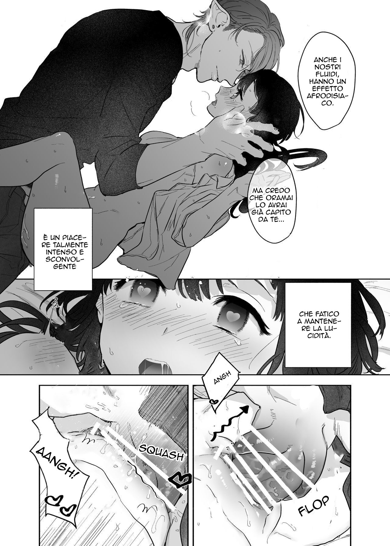 [Kimi ni Shuushin (Burger Sand Kimi)] Uchuu no Siso-sama no Tugai ni Naru shika Nai! | Il Polisposo [Italian] 图片编号 27