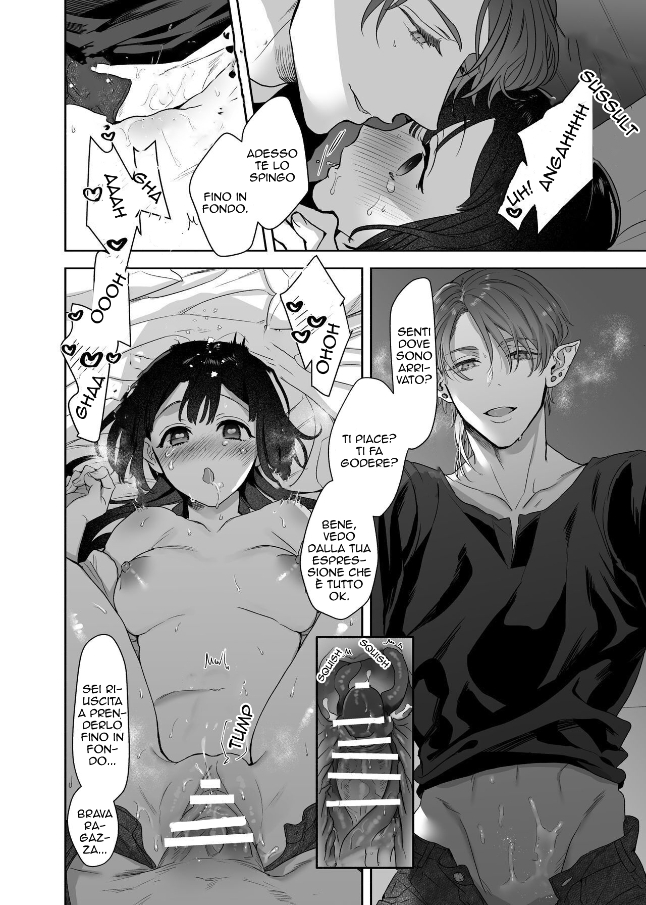 [Kimi ni Shuushin (Burger Sand Kimi)] Uchuu no Siso-sama no Tugai ni Naru shika Nai! | Il Polisposo [Italian] 图片编号 28