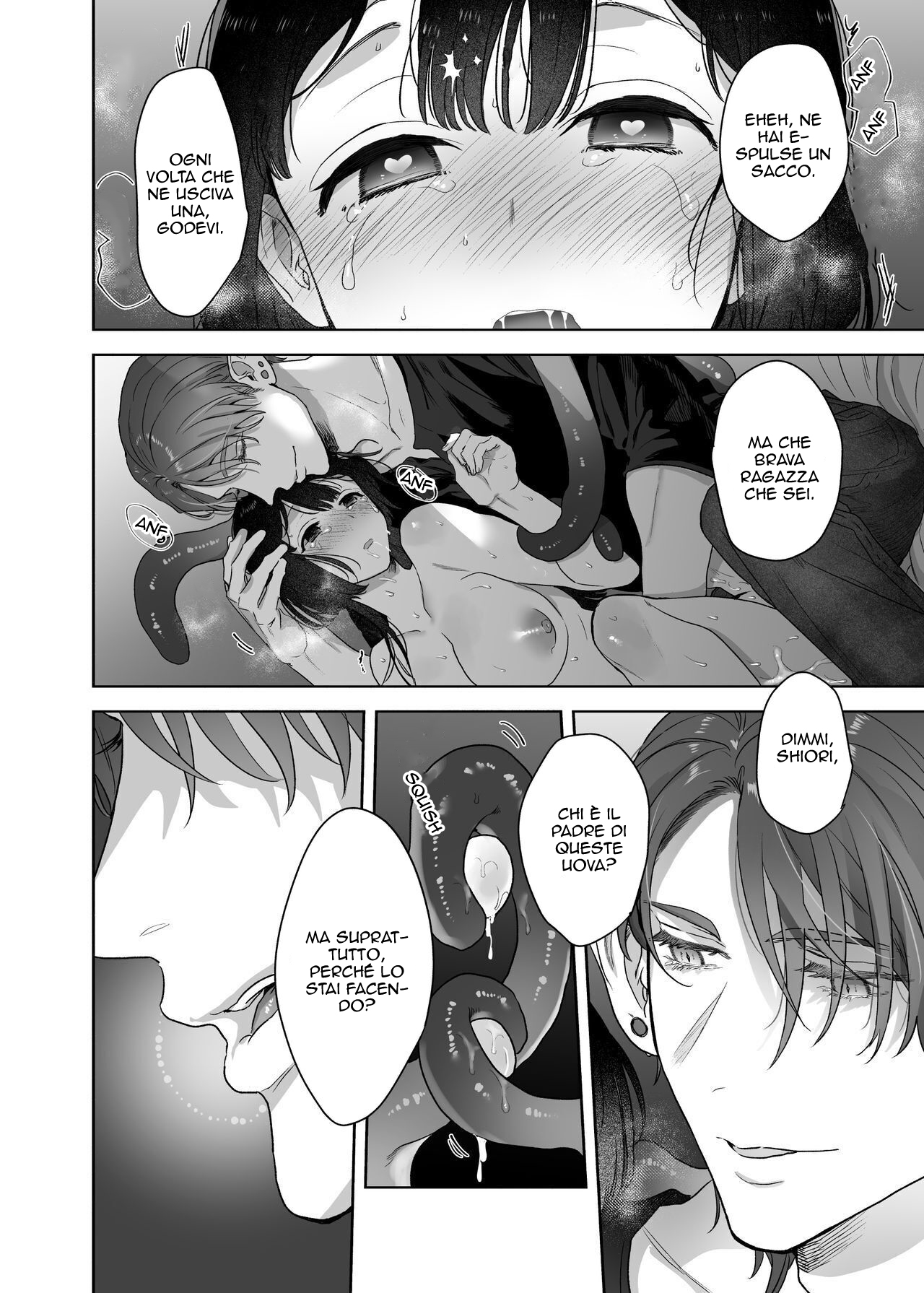 [Kimi ni Shuushin (Burger Sand Kimi)] Uchuu no Siso-sama no Tugai ni Naru shika Nai! | Il Polisposo [Italian] 图片编号 36