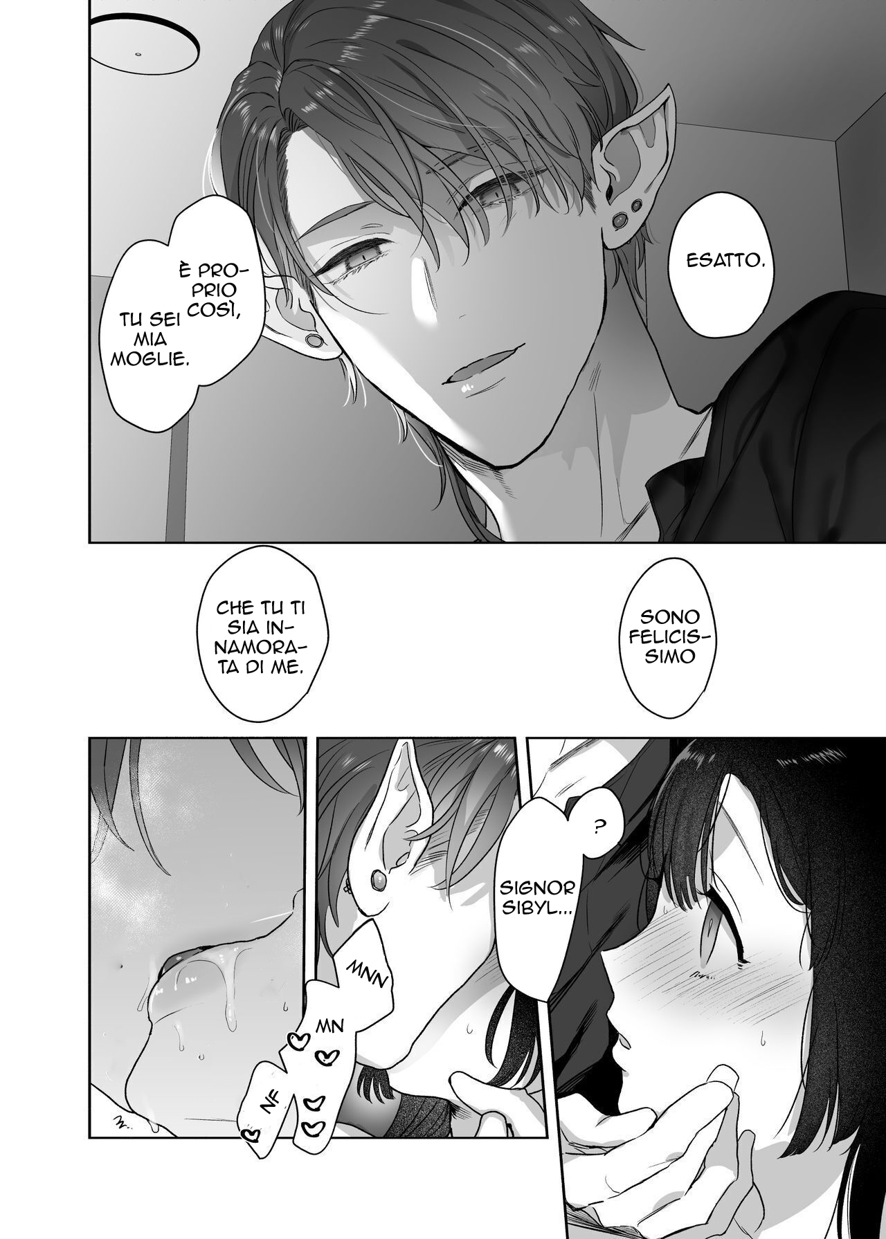 [Kimi ni Shuushin (Burger Sand Kimi)] Uchuu no Siso-sama no Tugai ni Naru shika Nai! | Il Polisposo [Italian] 图片编号 38