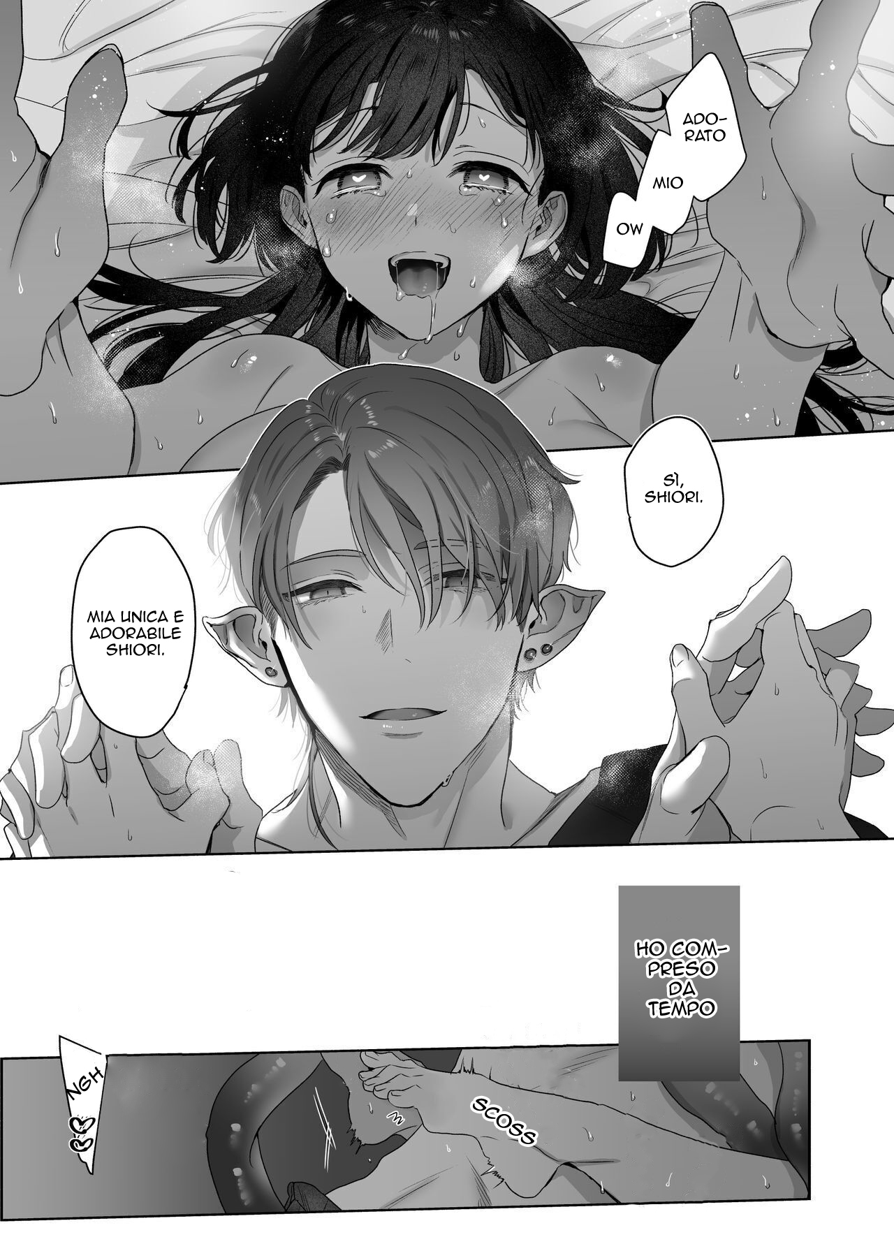 [Kimi ni Shuushin (Burger Sand Kimi)] Uchuu no Siso-sama no Tugai ni Naru shika Nai! | Il Polisposo [Italian] 图片编号 45