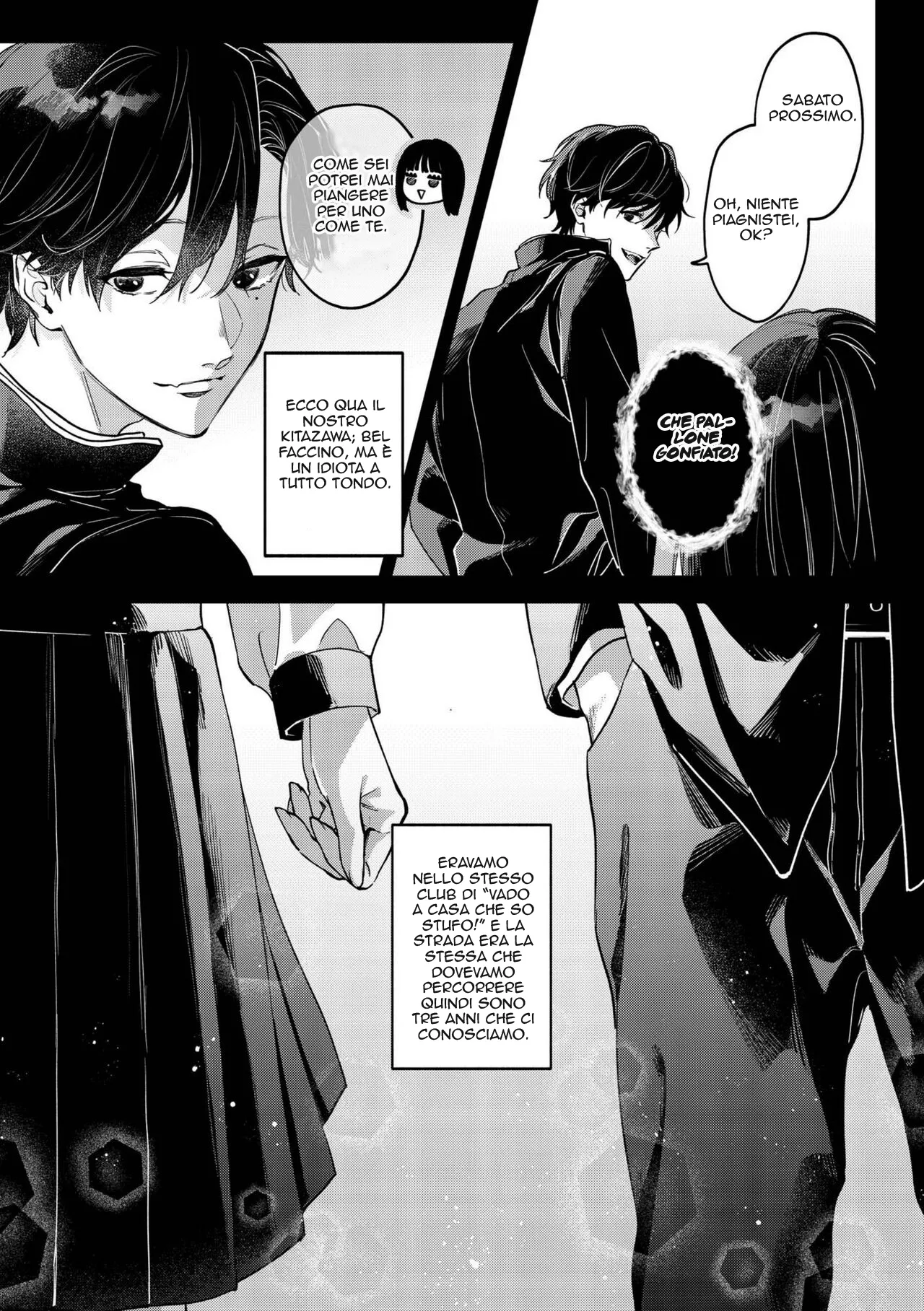 [THE Waidan (Nekopi・the・Cat)] Kono mama ja watashitachi, shin'yūrashiku i rarenai | A Questo Punto, Non Possiamo piú Essere Amici [Italian] 图片编号 5