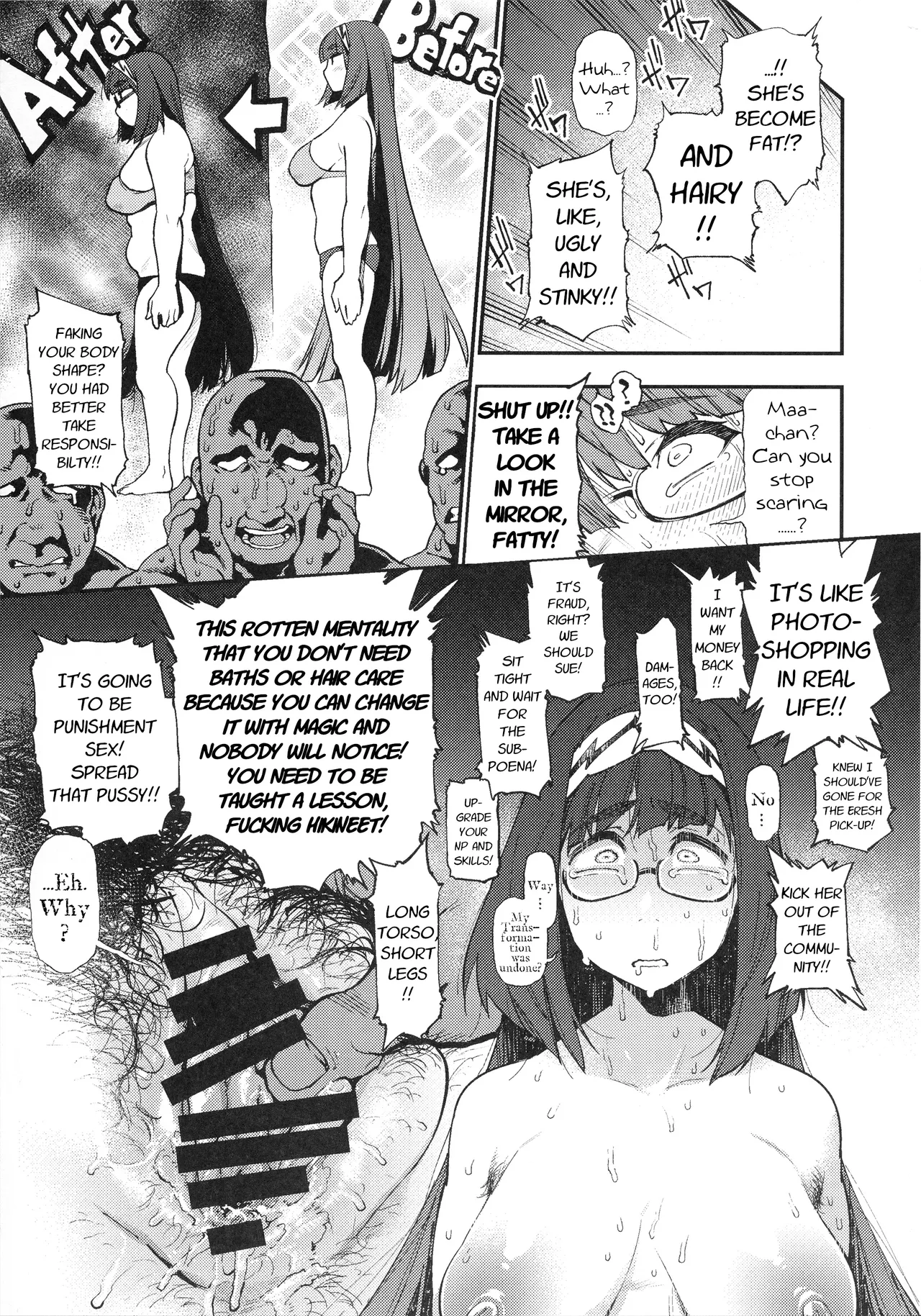 (C93) [Yukikagerou (KANZUME)] Otaku With Osakabehime | WotaCir no O♥♥♥hime (Fate/Grand Order) [English] image number 14