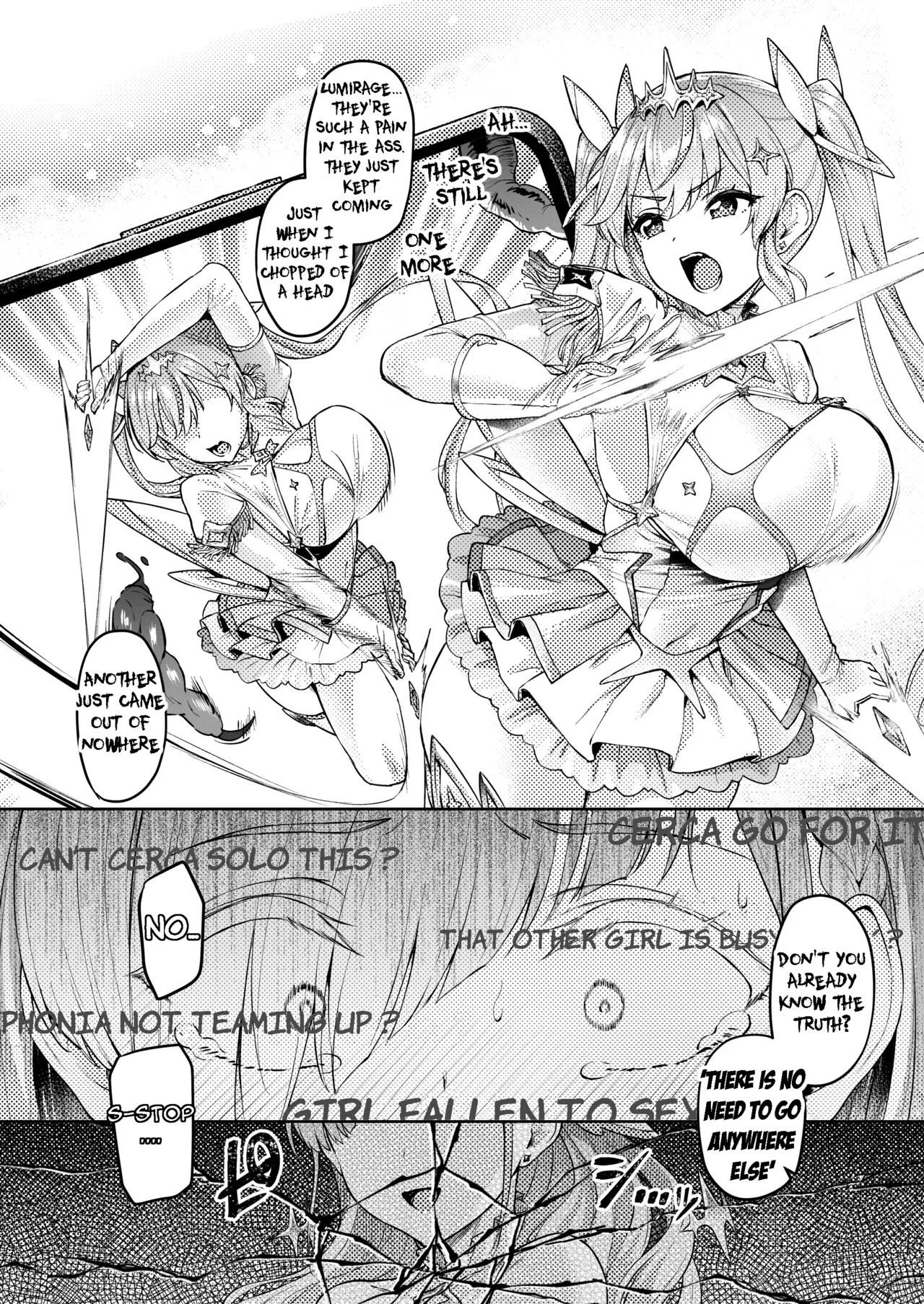 [Vpan's EXTASY (Satou Kuuki)] Vanishing Reality 2 ~Mashou Zessei~ | Vanishing Reality 2 [English] [Digital] image number 33