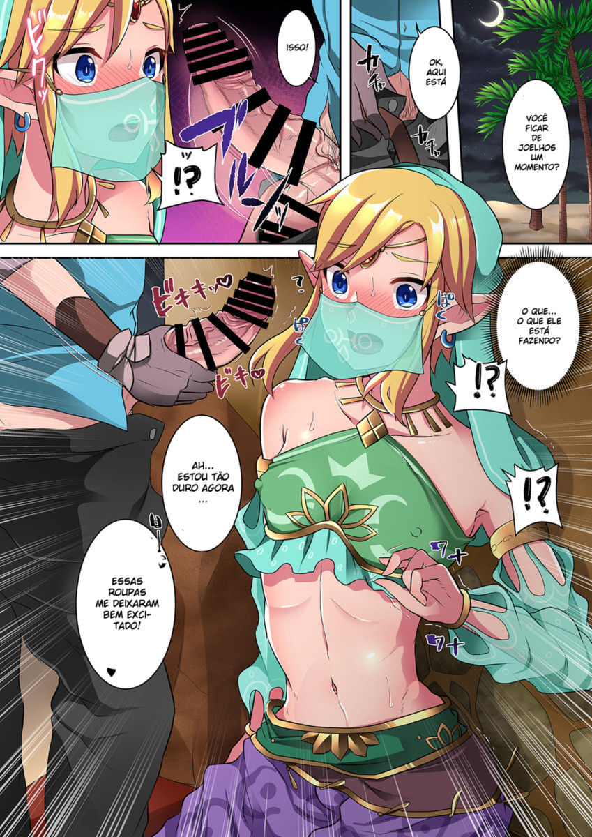 [Maltese (Runrun)] Josou Yuusha wa Ecchi na Onegai Kotowarenai (The Legend of Zelda) [Portuguese-BR] [Digital] 이미지 번호 3