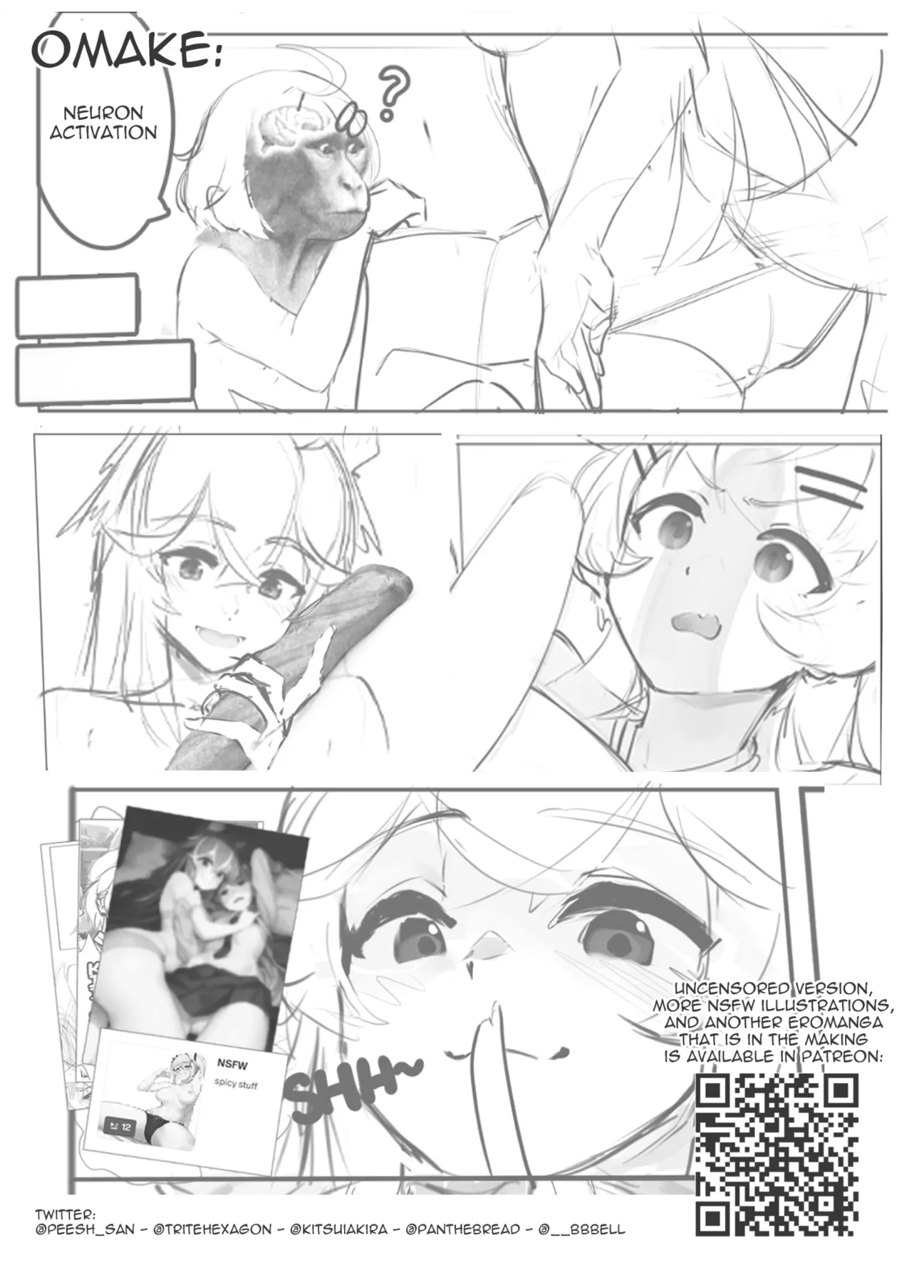 [雨鹤个人翻译][中國翻譯]Collab Stream Gone Wrong?! (Pan x Kiichan)  [Censored]联动直播出事故了？！(Peesh_san) 画像番号 28