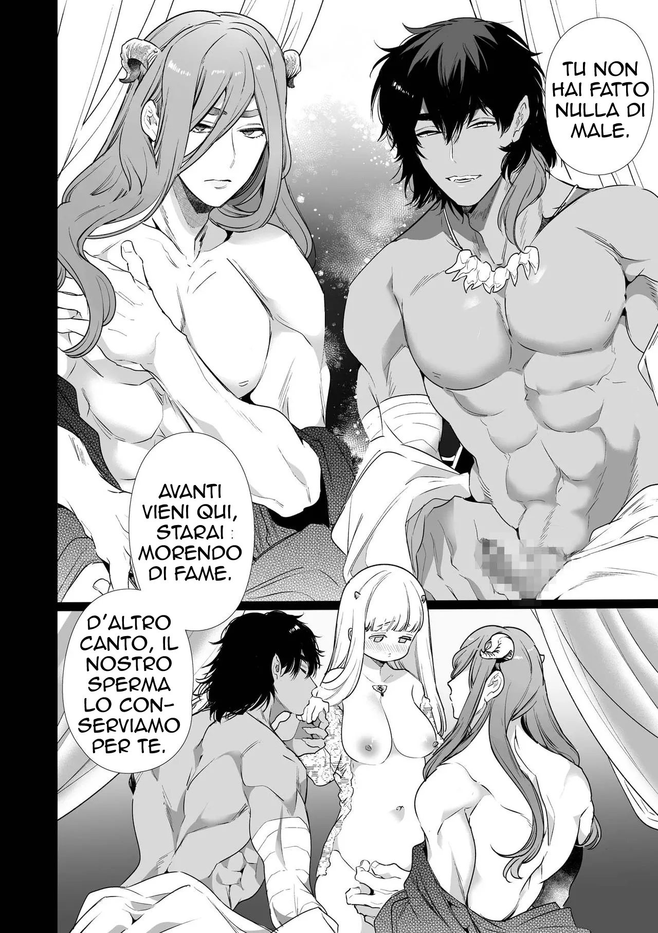 [Yatomomin (Yamamoto Tomomitsu)] Mede little Roy ~Ochikobore Majo no Shoutai wa, Seieki (Maryouku) o Kate to suru Saikyou no Akuma deshita.~ [Italian] image number 3