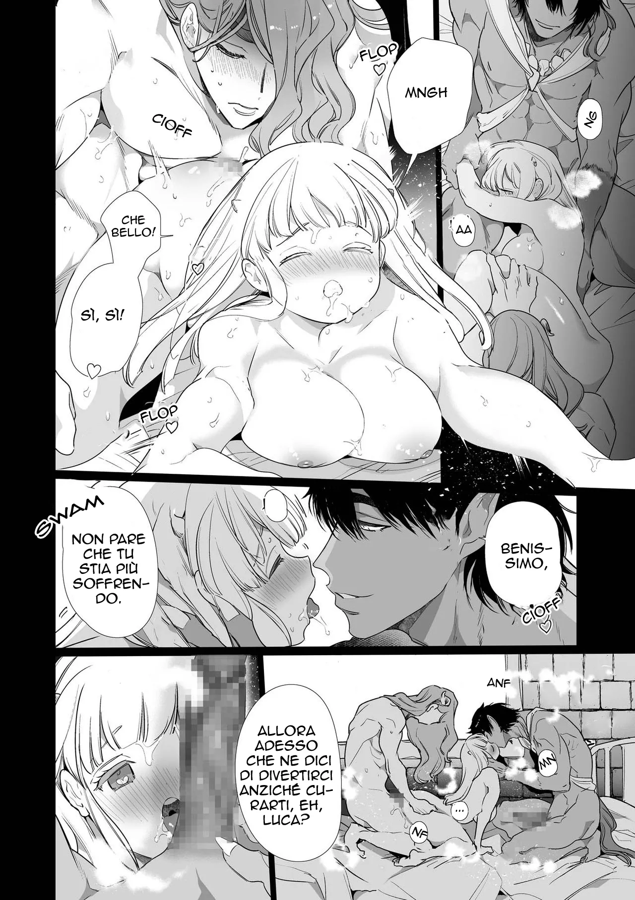 [Yatomomin (Yamamoto Tomomitsu)] Mede little Roy ~Ochikobore Majo no Shoutai wa, Seieki (Maryouku) o Kate to suru Saikyou no Akuma deshita.~ [Italian] image number 45