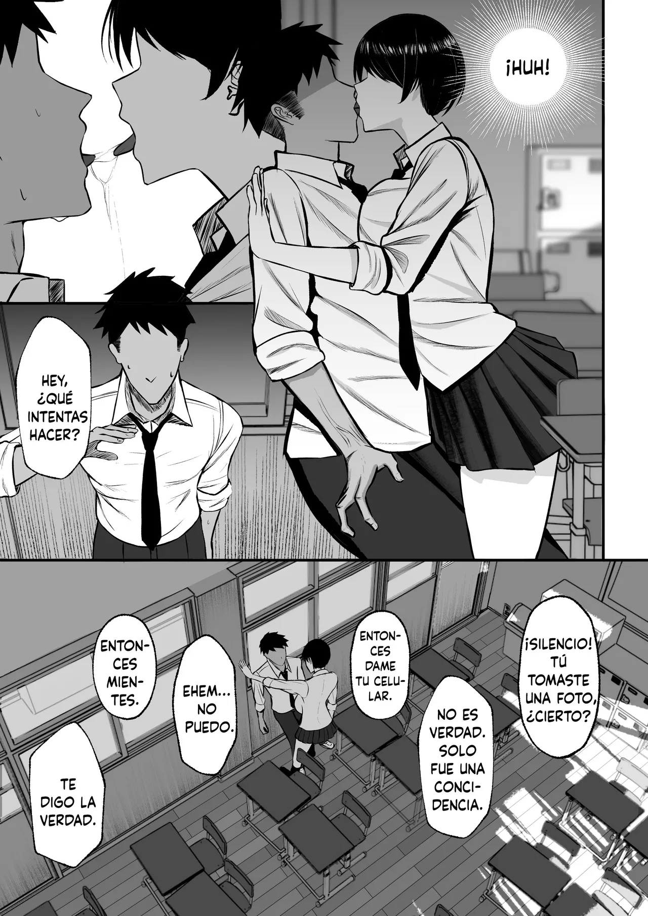 [Yutamaro (Nitake Yutamaro)] Mazo mesu 〜 gakuen no ōji-sama JK wa ura de Yari makuri 〜[Spanish] image number 10