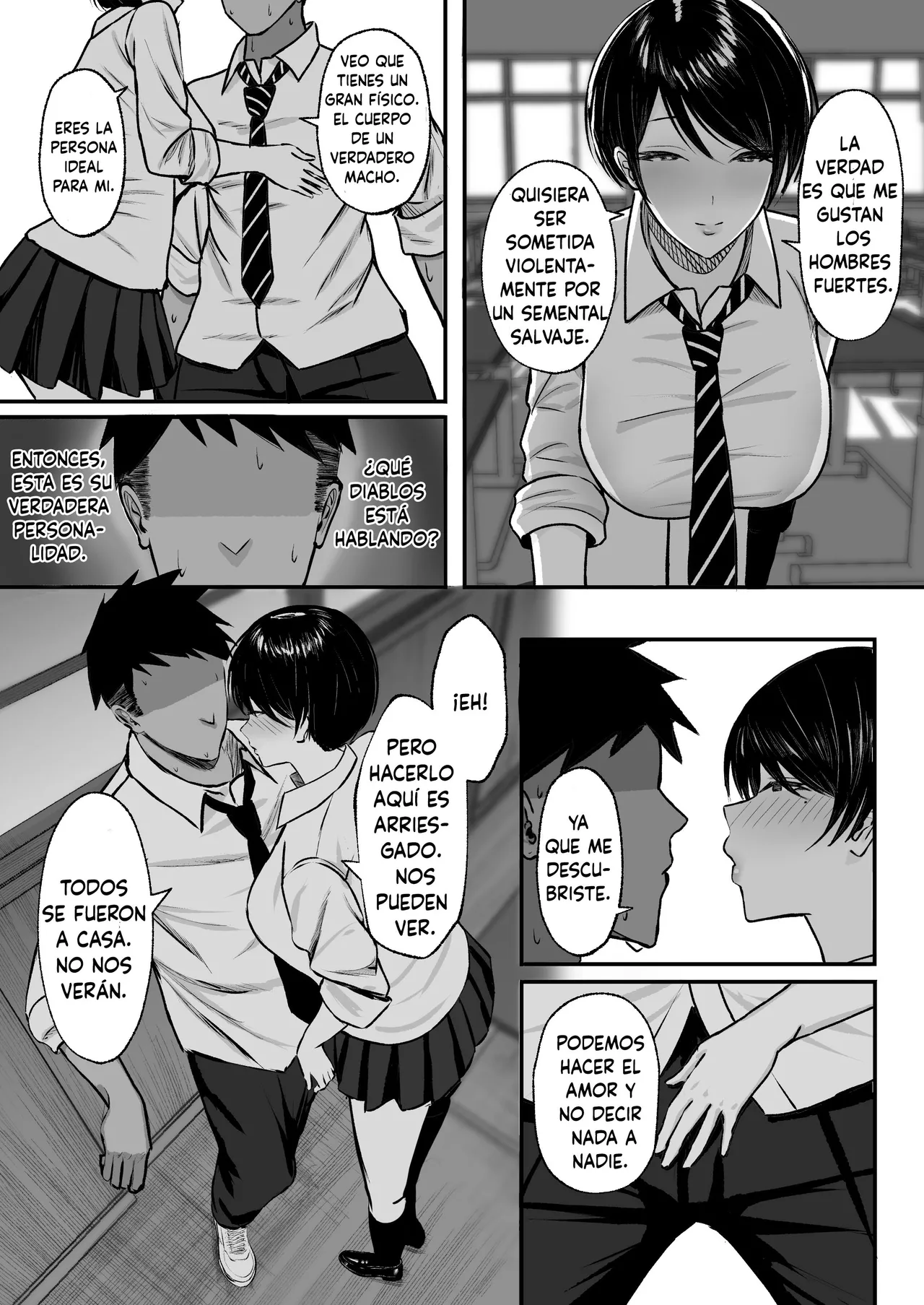 [Yutamaro (Nitake Yutamaro)] Mazo mesu 〜 gakuen no ōji-sama JK wa ura de Yari makuri 〜[Spanish] image number 12