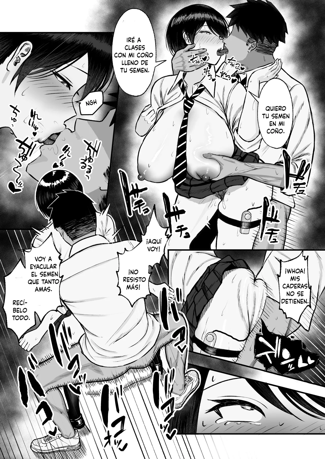 [Yutamaro (Nitake Yutamaro)] Mazo mesu 〜 gakuen no ōji-sama JK wa ura de Yari makuri 〜[Spanish] image number 34