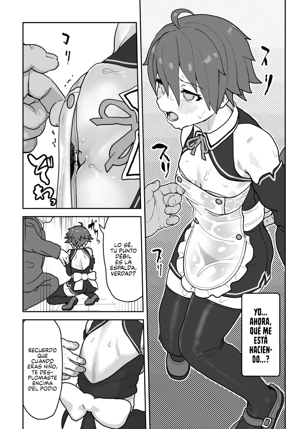 [Wanpaku Shoujo (2=8)] Onna to Shite Mirareru Kaikan｜El Placer de Ser Vista como Mujer (DREAM C CLUB) [Español] [Traducciones Jaguarlo] [Digital] image number 11