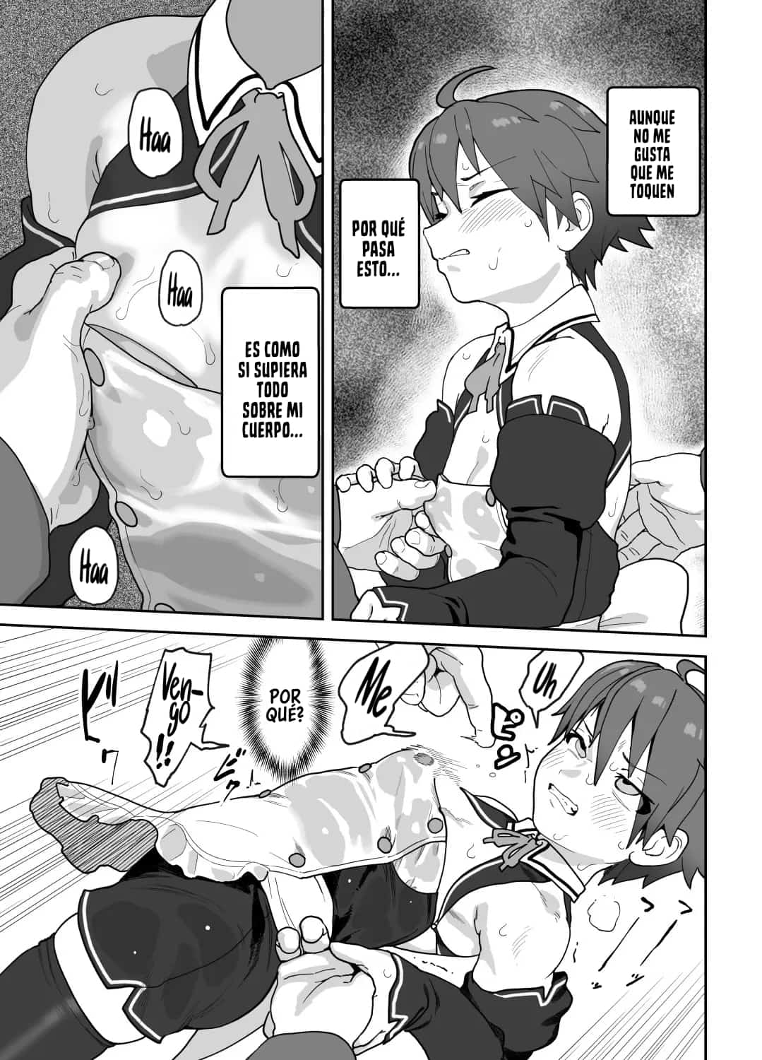 [Wanpaku Shoujo (2=8)] Onna to Shite Mirareru Kaikan｜El Placer de Ser Vista como Mujer (DREAM C CLUB) [Español] [Traducciones Jaguarlo] [Digital] image number 12