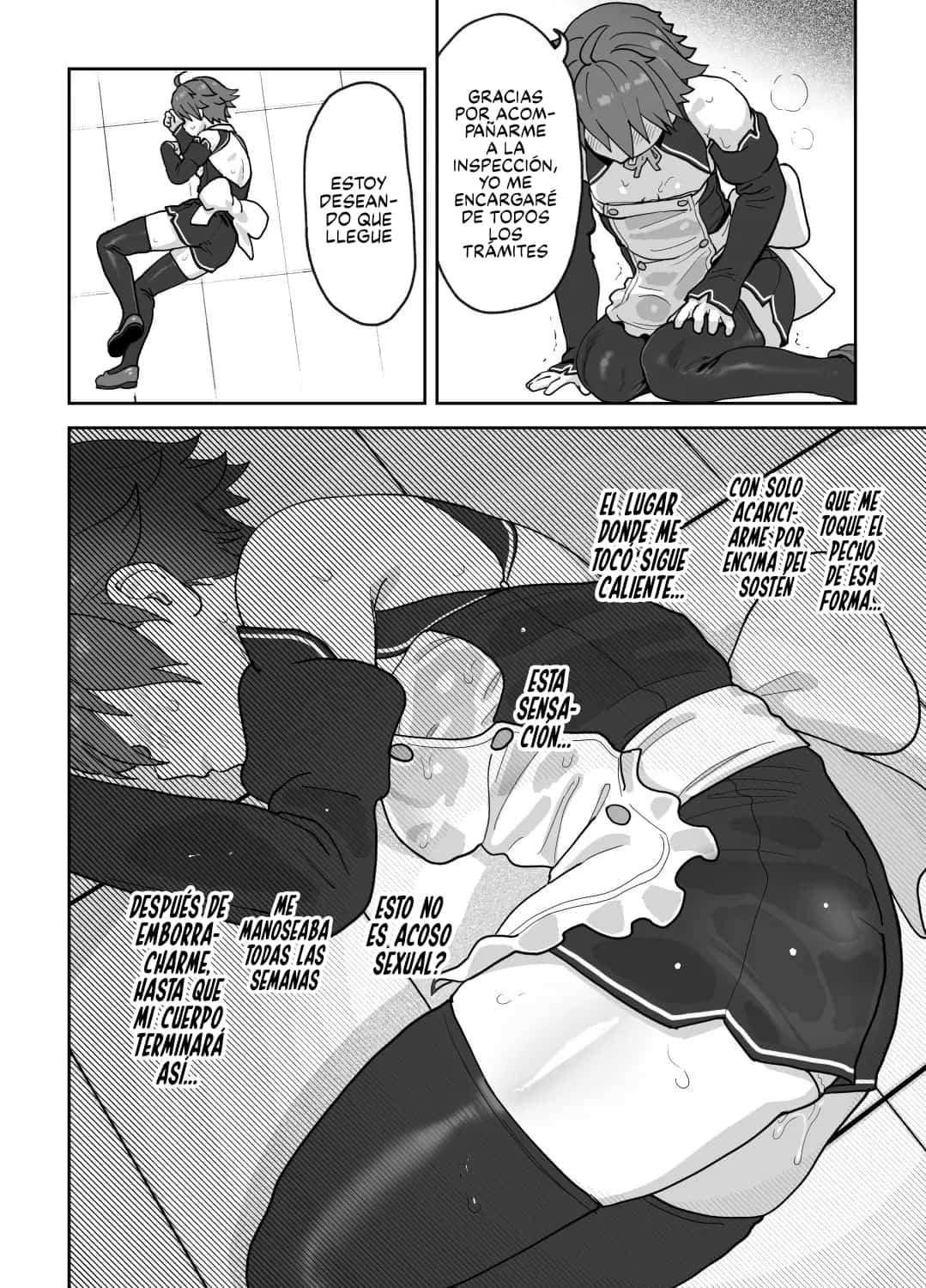 [Wanpaku Shoujo (2=8)] Onna to Shite Mirareru Kaikan｜El Placer de Ser Vista como Mujer (DREAM C CLUB) [Español] [Traducciones Jaguarlo] [Digital] image number 13