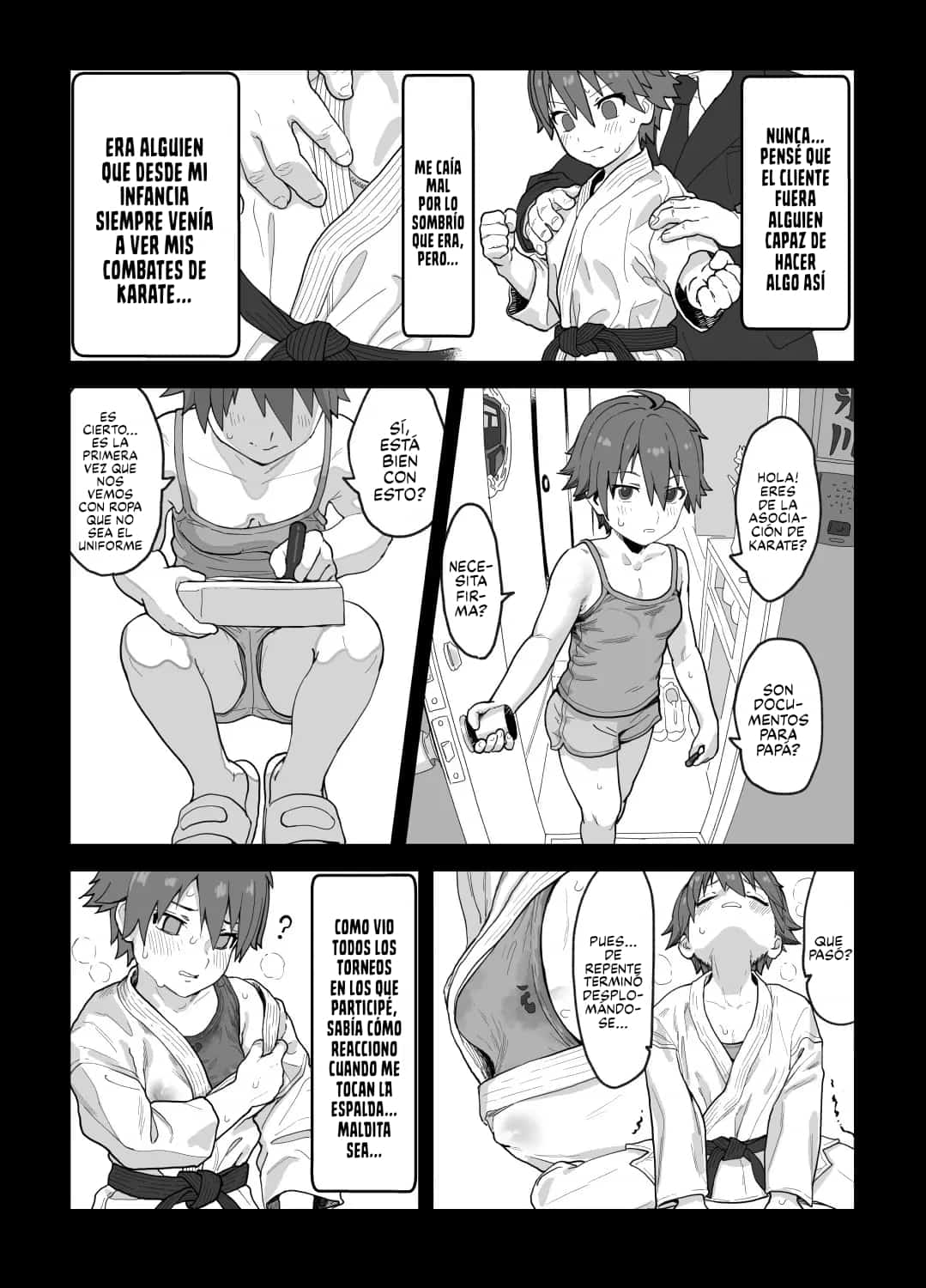 [Wanpaku Shoujo (2=8)] Onna to Shite Mirareru Kaikan｜El Placer de Ser Vista como Mujer (DREAM C CLUB) [Español] [Traducciones Jaguarlo] [Digital] image number 14