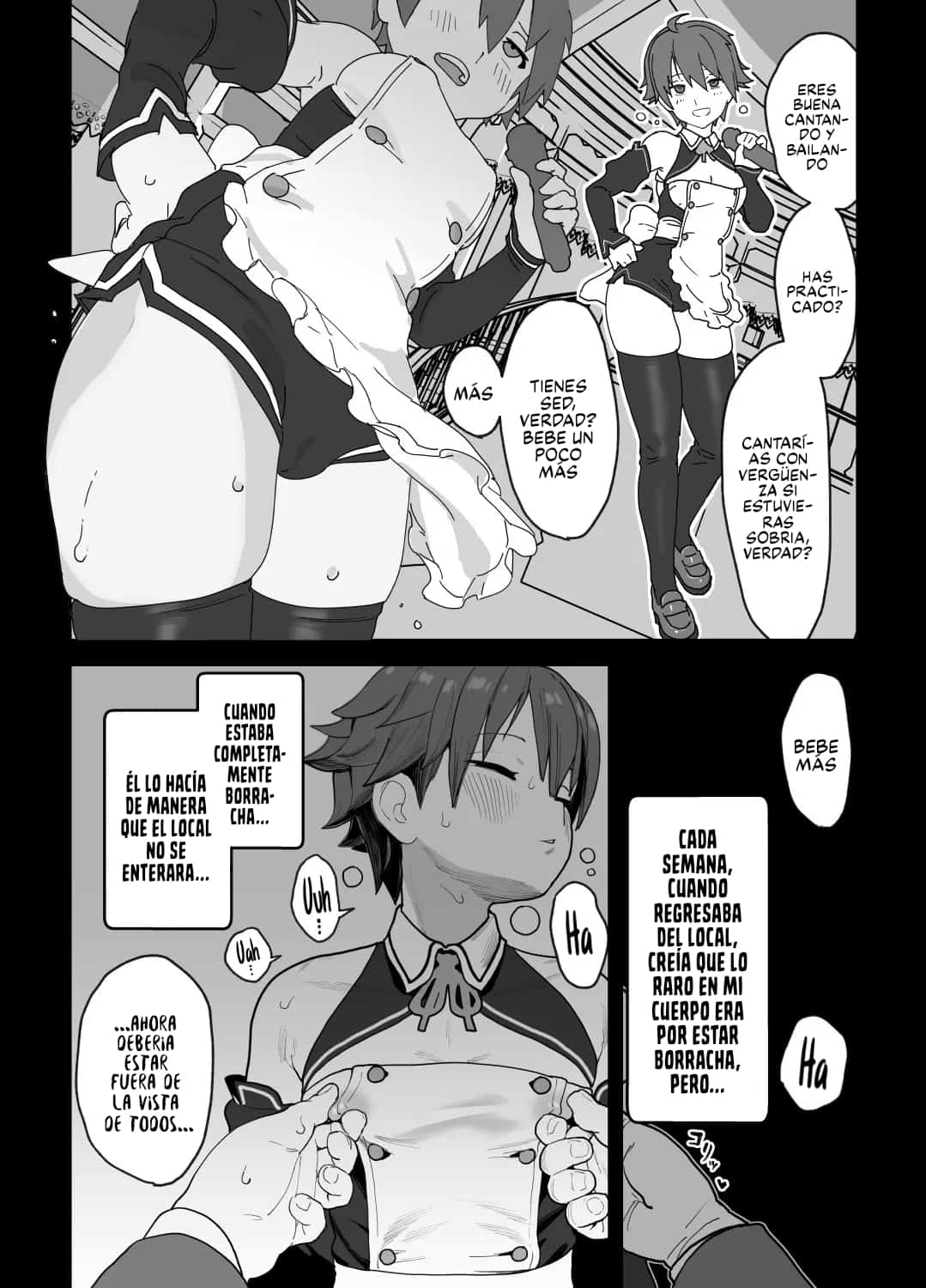 [Wanpaku Shoujo (2=8)] Onna to Shite Mirareru Kaikan｜El Placer de Ser Vista como Mujer (DREAM C CLUB) [Español] [Traducciones Jaguarlo] [Digital] image number 16