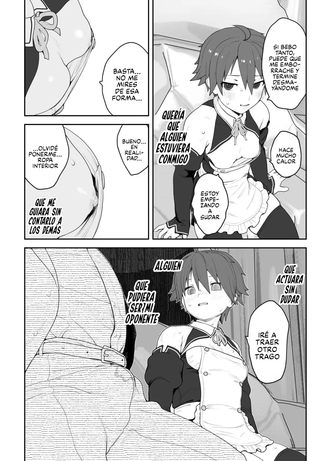 [Wanpaku Shoujo (2=8)] Onna to Shite Mirareru Kaikan｜El Placer de Ser Vista como Mujer (DREAM C CLUB) [Español] [Traducciones Jaguarlo] [Digital] image number 46