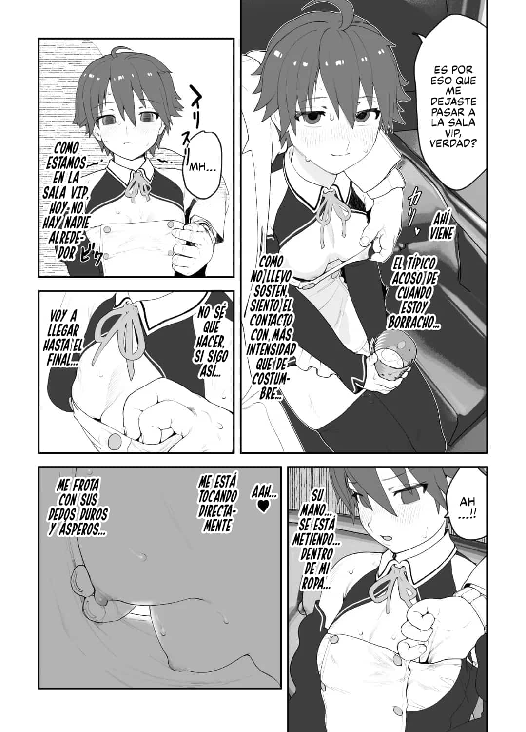 [Wanpaku Shoujo (2=8)] Onna to Shite Mirareru Kaikan｜El Placer de Ser Vista como Mujer (DREAM C CLUB) [Español] [Traducciones Jaguarlo] [Digital] image number 49