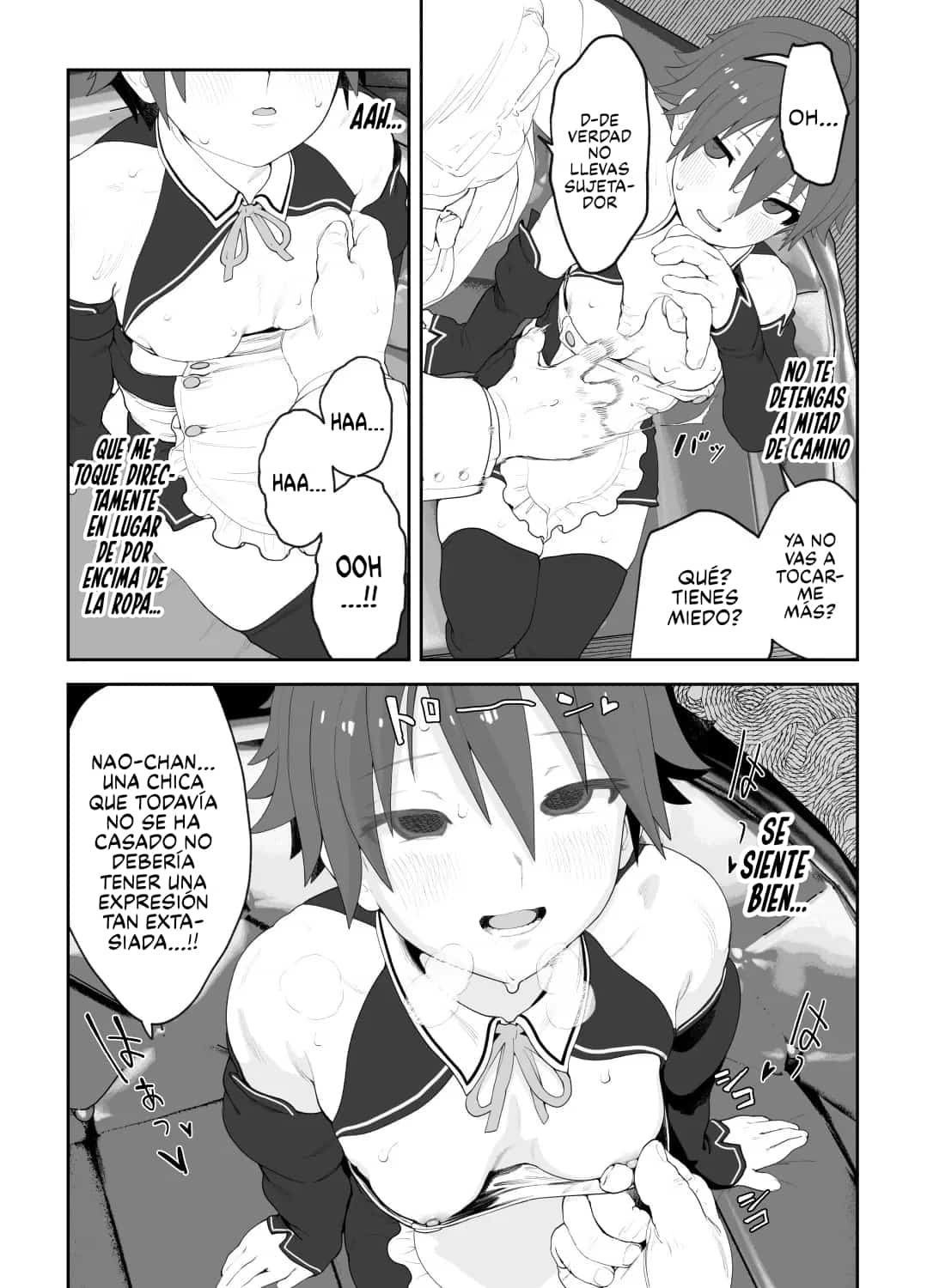 [Wanpaku Shoujo (2=8)] Onna to Shite Mirareru Kaikan｜El Placer de Ser Vista como Mujer (DREAM C CLUB) [Español] [Traducciones Jaguarlo] [Digital] image number 50