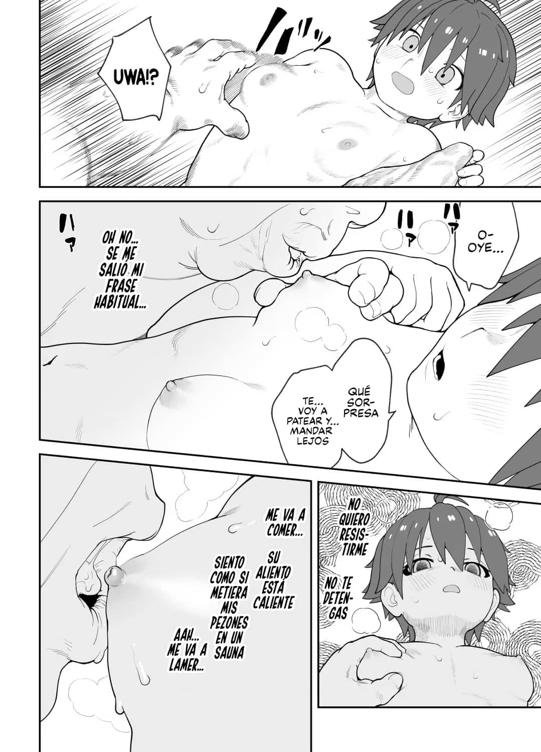 [Wanpaku Shoujo (2=8)] Onna to Shite Mirareru Kaikan｜El Placer de Ser Vista como Mujer (DREAM C CLUB) [Español] [Traducciones Jaguarlo] [Digital] image number 63