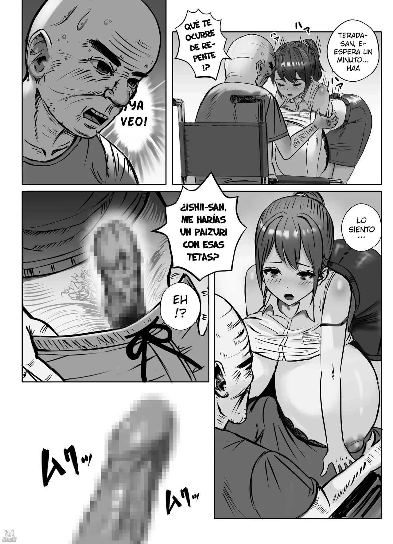 [masamasa] Oppai no Ooki na Nekura no Watashi ga Shigoto-chuu ni Inran ni Natte Shimatta Hanashi｜La Historia De Cómo Yo, Una Chica Sombría De Grandes Pechos, Me Volví Lasciva En El Trabajo [Spanish] [KnightsMighty] 图片编号 14