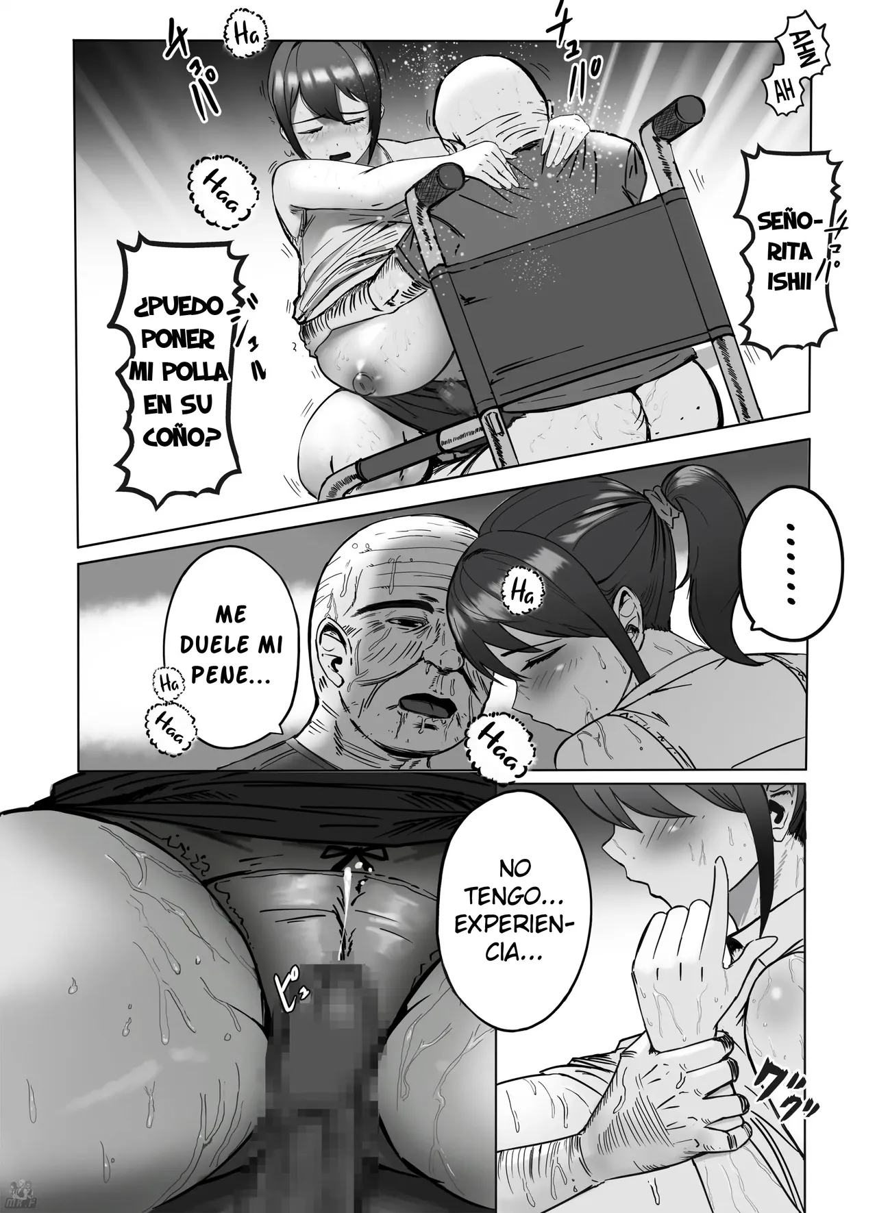 [masamasa] Oppai no Ooki na Nekura no Watashi ga Shigoto-chuu ni Inran ni Natte Shimatta Hanashi｜La Historia De Cómo Yo, Una Chica Sombría De Grandes Pechos, Me Volví Lasciva En El Trabajo [Spanish] [KnightsMighty] 图片编号 22