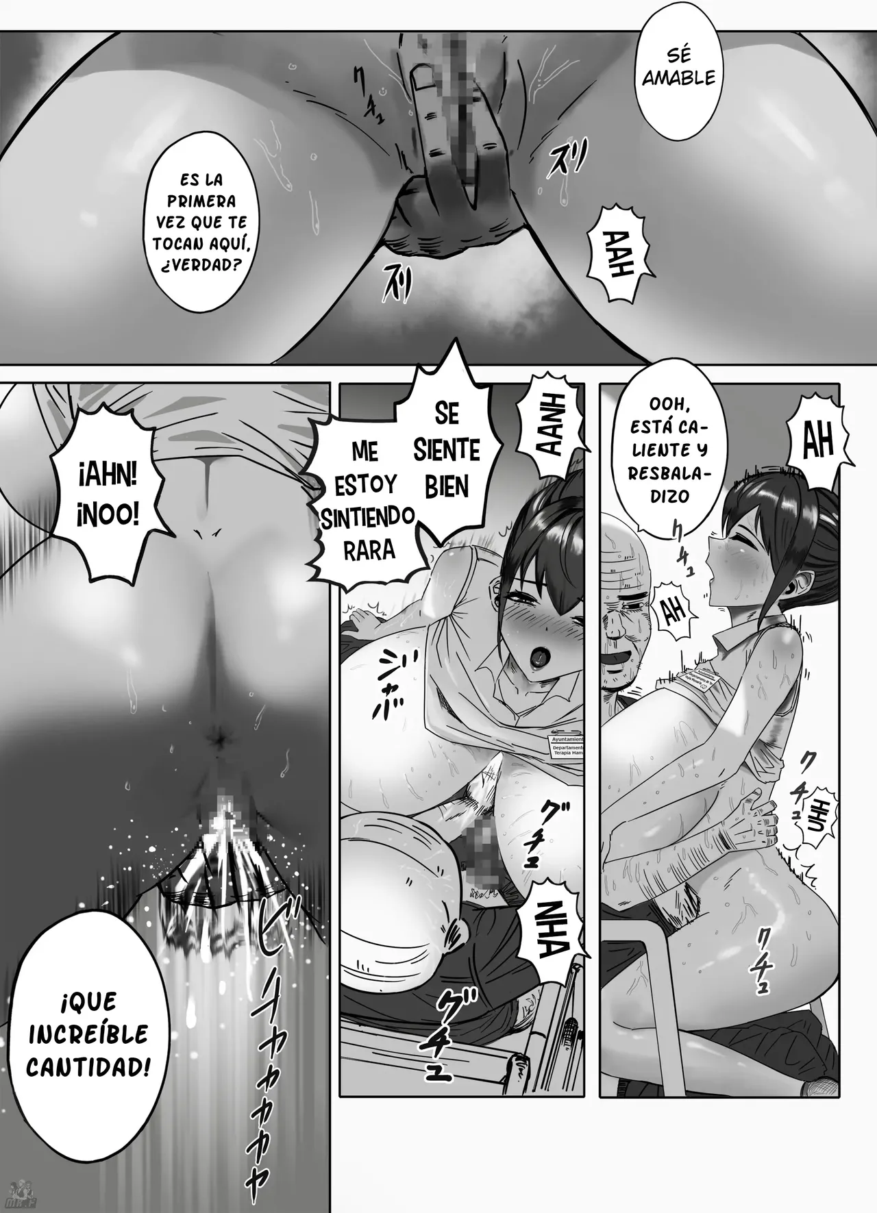 [masamasa] Oppai no Ooki na Nekura no Watashi ga Shigoto-chuu ni Inran ni Natte Shimatta Hanashi｜La Historia De Cómo Yo, Una Chica Sombría De Grandes Pechos, Me Volví Lasciva En El Trabajo [Spanish] [KnightsMighty] 图片编号 28