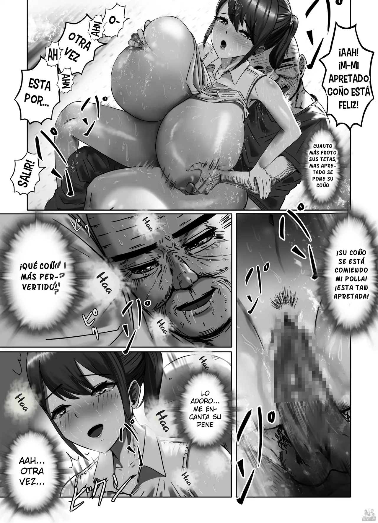 [masamasa] Oppai no Ooki na Nekura no Watashi ga Shigoto-chuu ni Inran ni Natte Shimatta Hanashi｜La Historia De Cómo Yo, Una Chica Sombría De Grandes Pechos, Me Volví Lasciva En El Trabajo [Spanish] [KnightsMighty] 图片编号 35