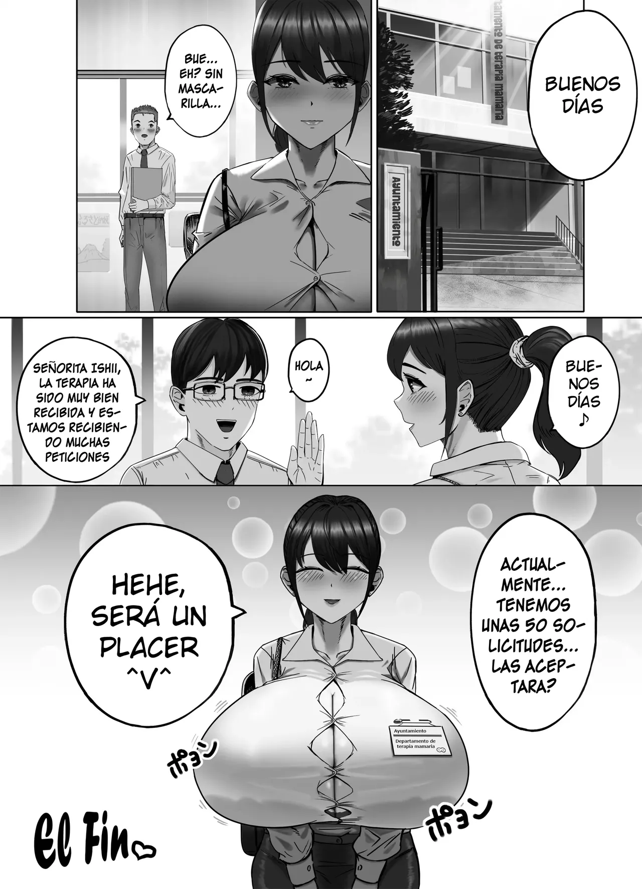[masamasa] Oppai no Ooki na Nekura no Watashi ga Shigoto-chuu ni Inran ni Natte Shimatta Hanashi｜La Historia De Cómo Yo, Una Chica Sombría De Grandes Pechos, Me Volví Lasciva En El Trabajo [Spanish] [KnightsMighty] 图片编号 41