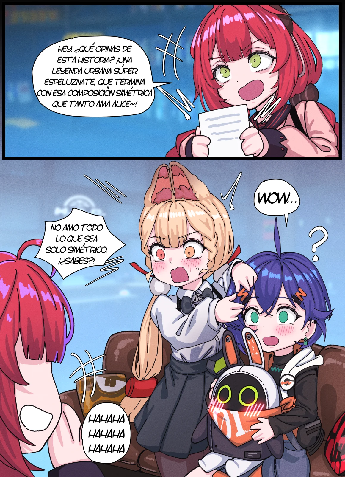 [Horori] Z.Z.Z Gravure #3: Yuzuha & Alice (Zenless Zone Zero) [Spanish] [Fritz Translations] [Decensored] 图片编号 18