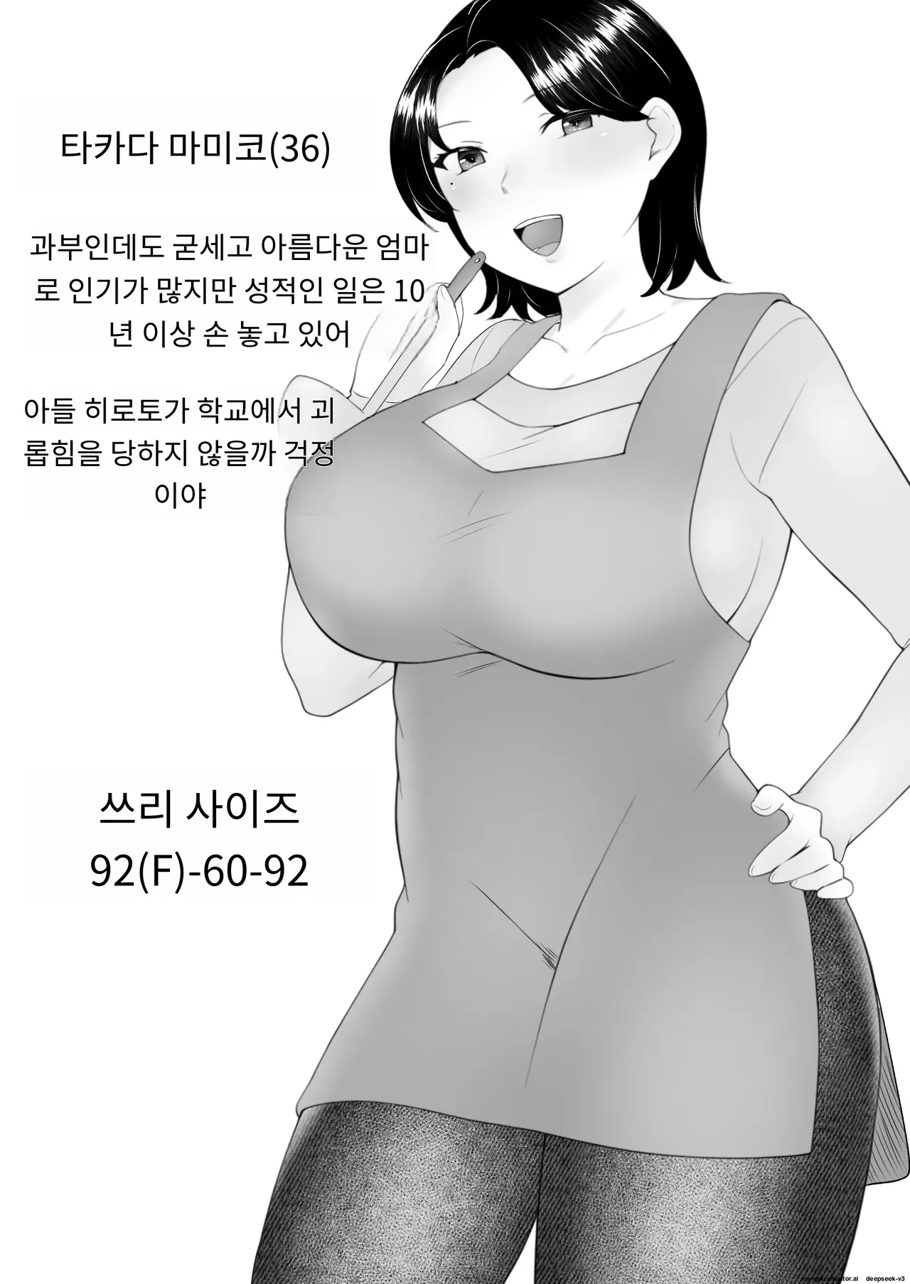 내가 사랑하는 평범한 엄마가 욕망에 지고, 문란한 동급생에게 빠져버릴 때까지(1,2 편) [A.1 번역] image number 3