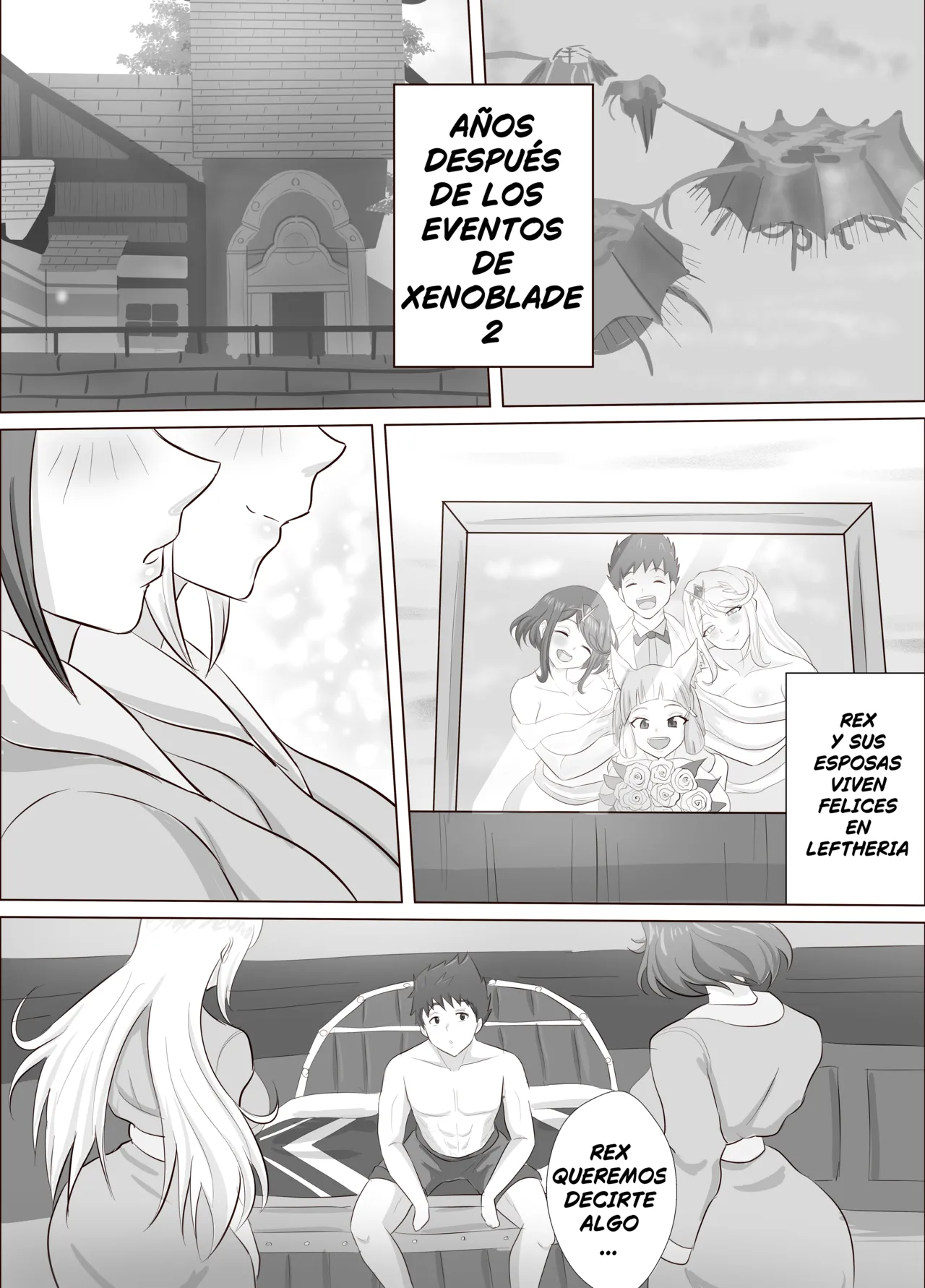 Xenoblade - Night of flames and light [Spanish] image number 2