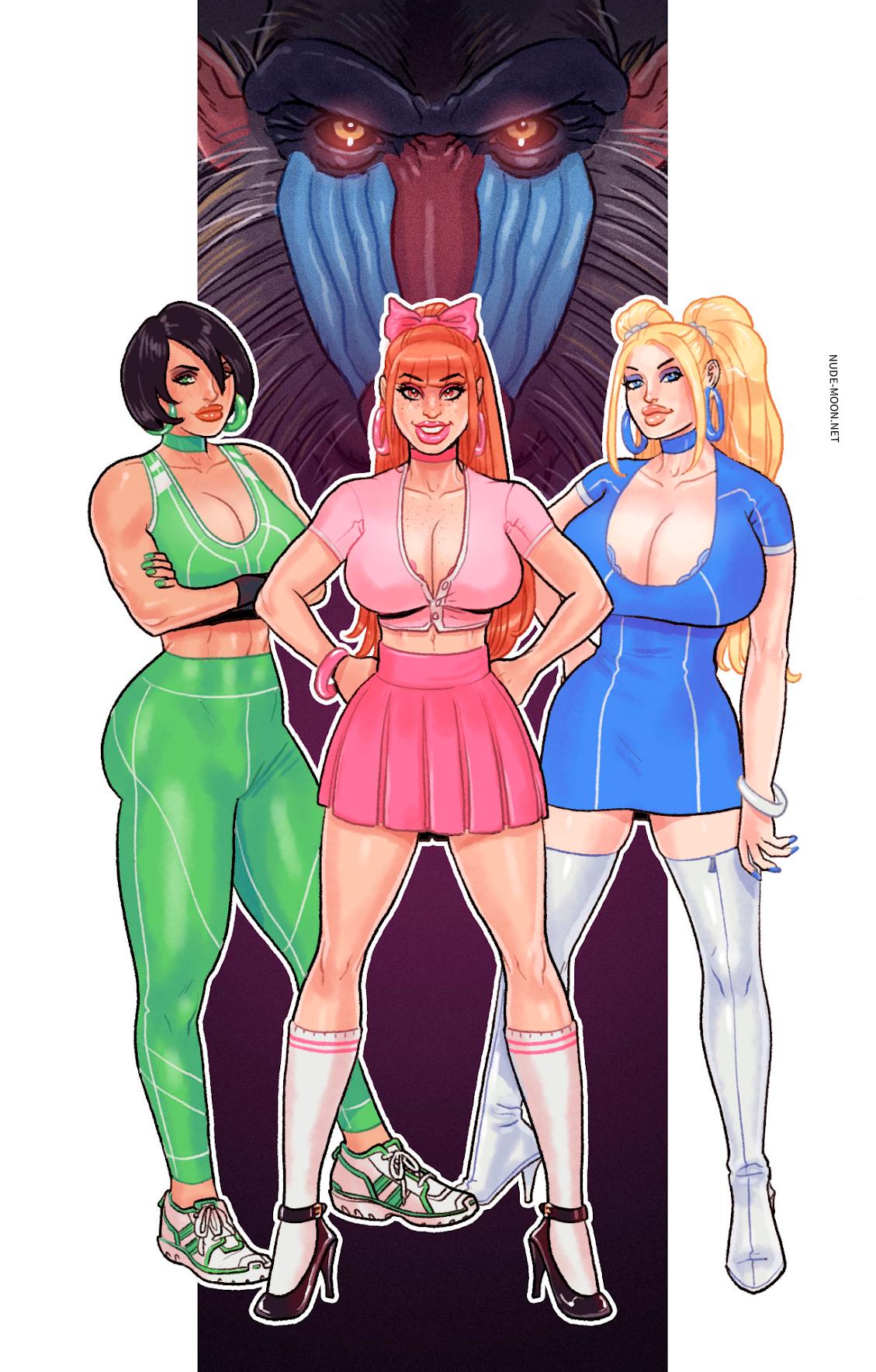 [Pegasus]_Mandrill_vs_the_Powerpuff_Girls_[COMPLETE]个人机翻 numero di immagine  2